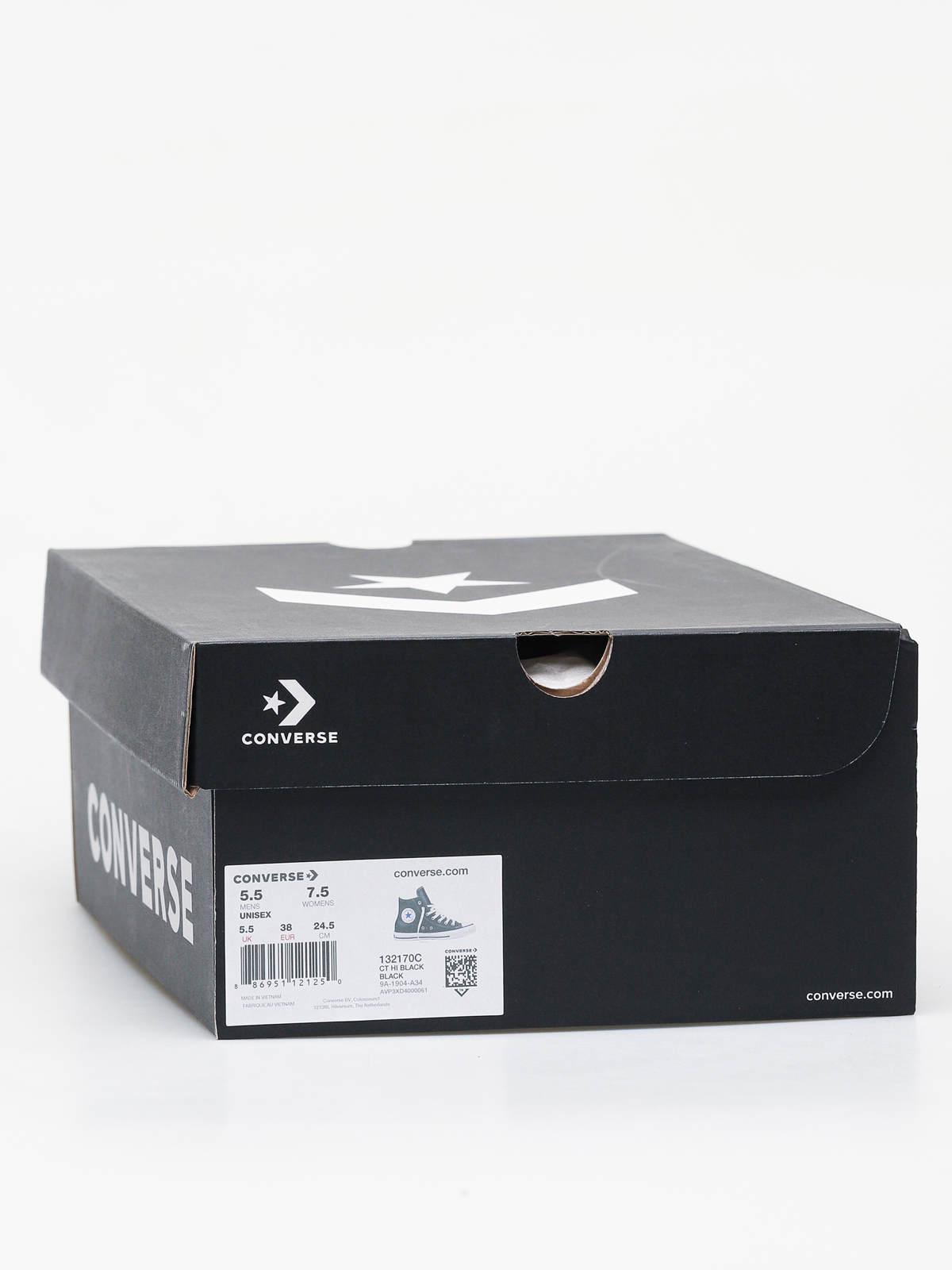 Tenisky Converse Chuck Taylor All Star Hi Leather (blk)