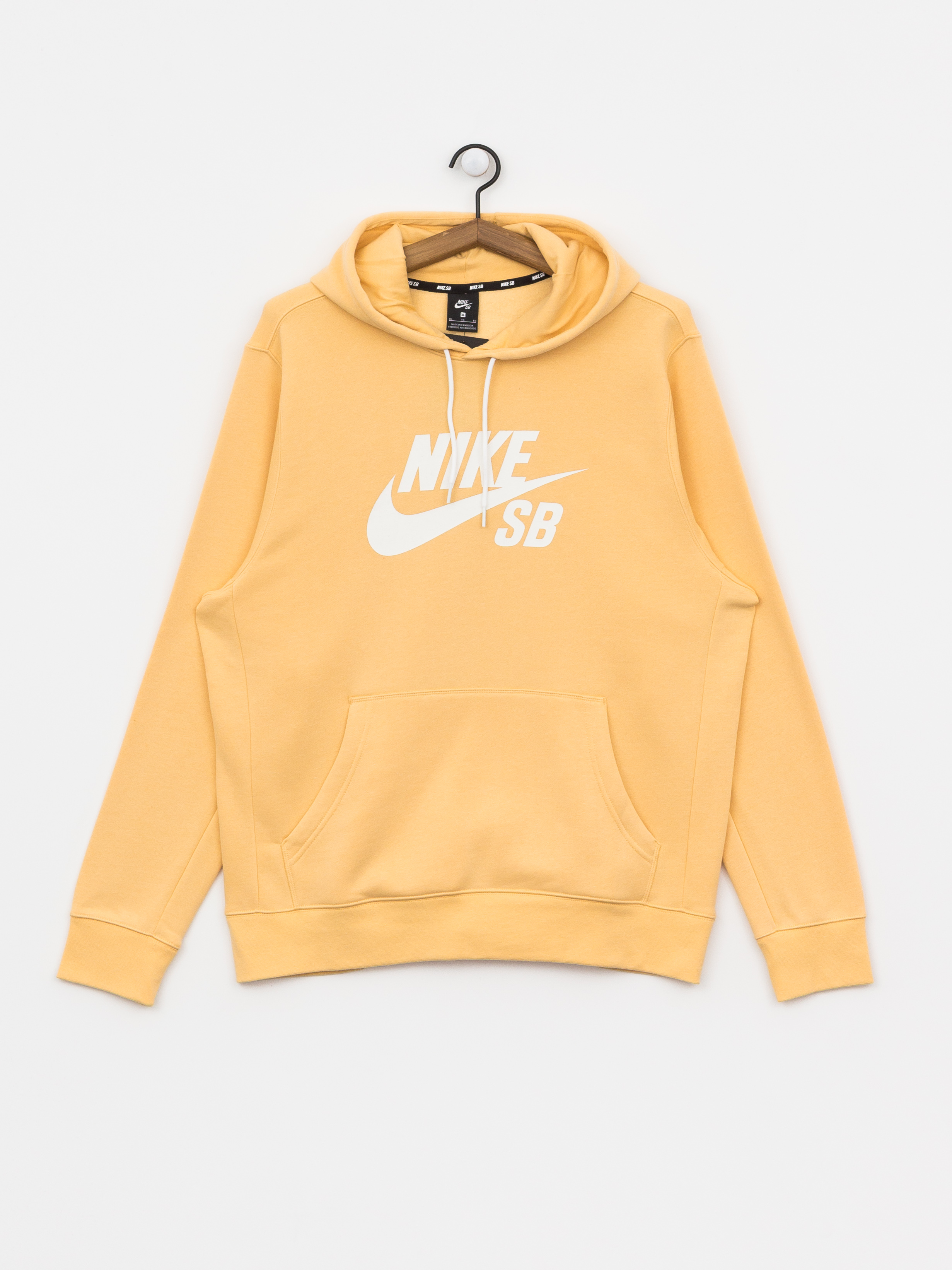 Mikina s kapucí Nike SB Sb Icon HD (celestial gold/summit white)