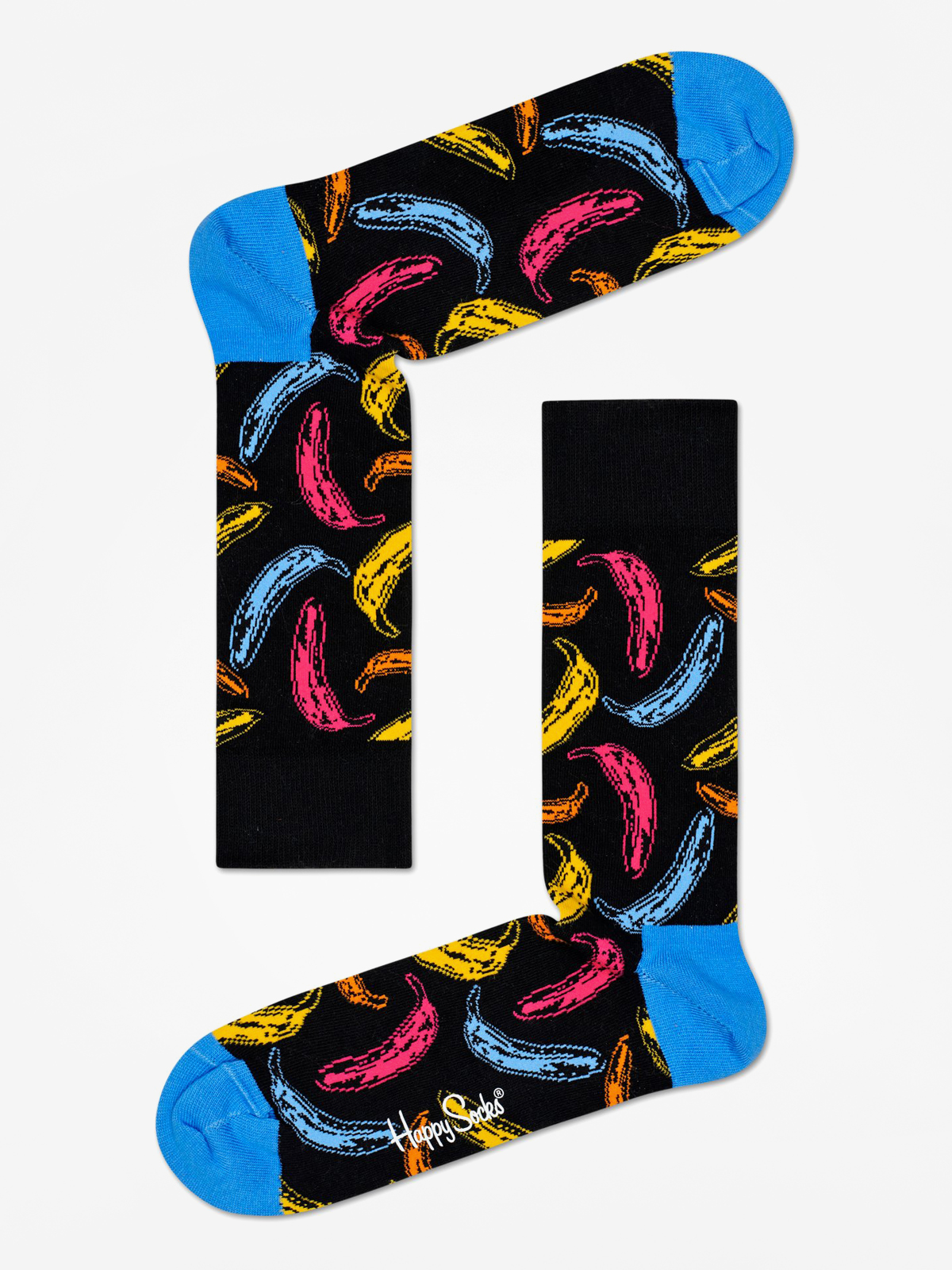 Ponožky Happy Socks Andy Warhol Banana (black)