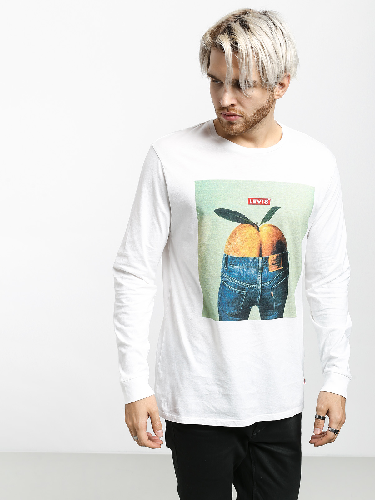 Triko Levi's® Graphic Mission (white)