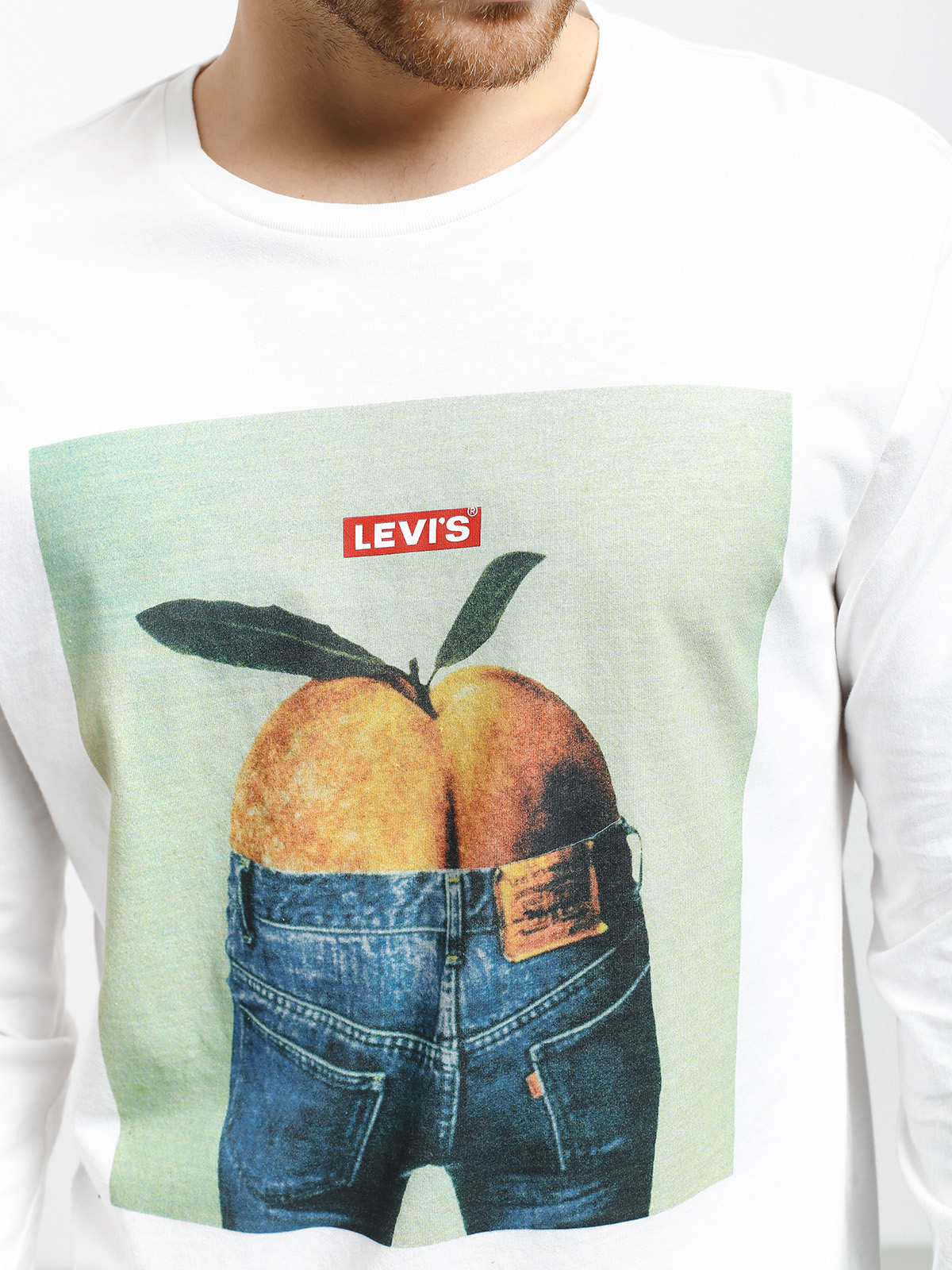 Triko Levi's® Graphic Mission (white)