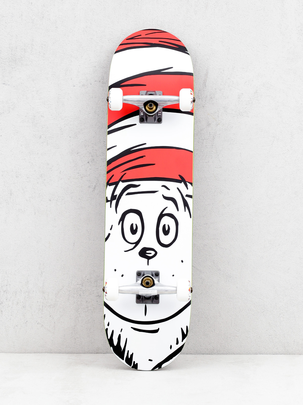 Skateboard Almost Big Face Premium (white)