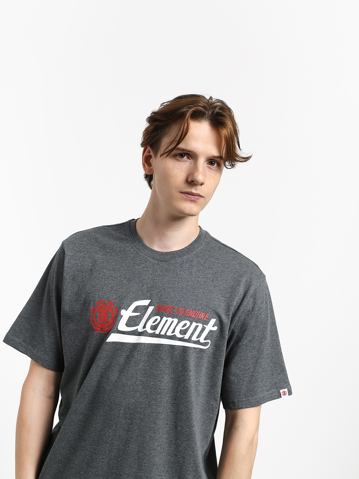 Tričko Element Signature (charcoal heathe)