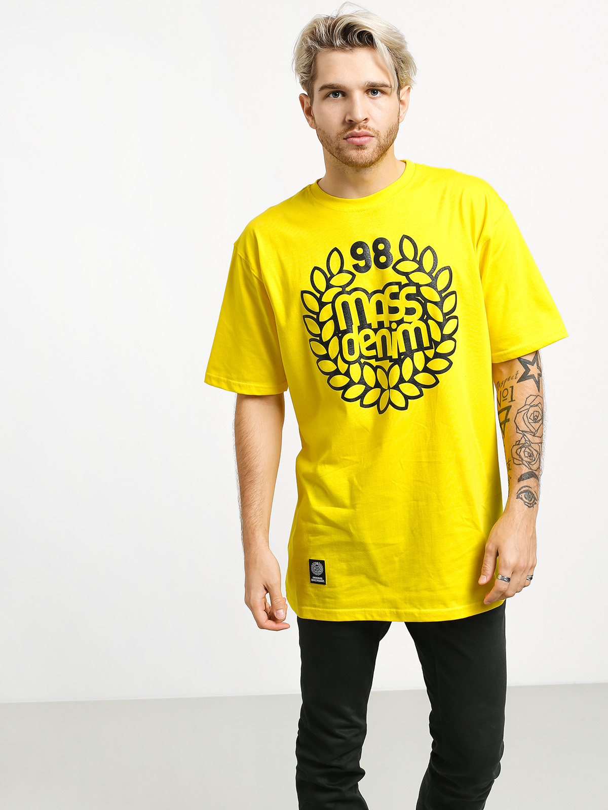 Tričko MassDnm Base (yellow)