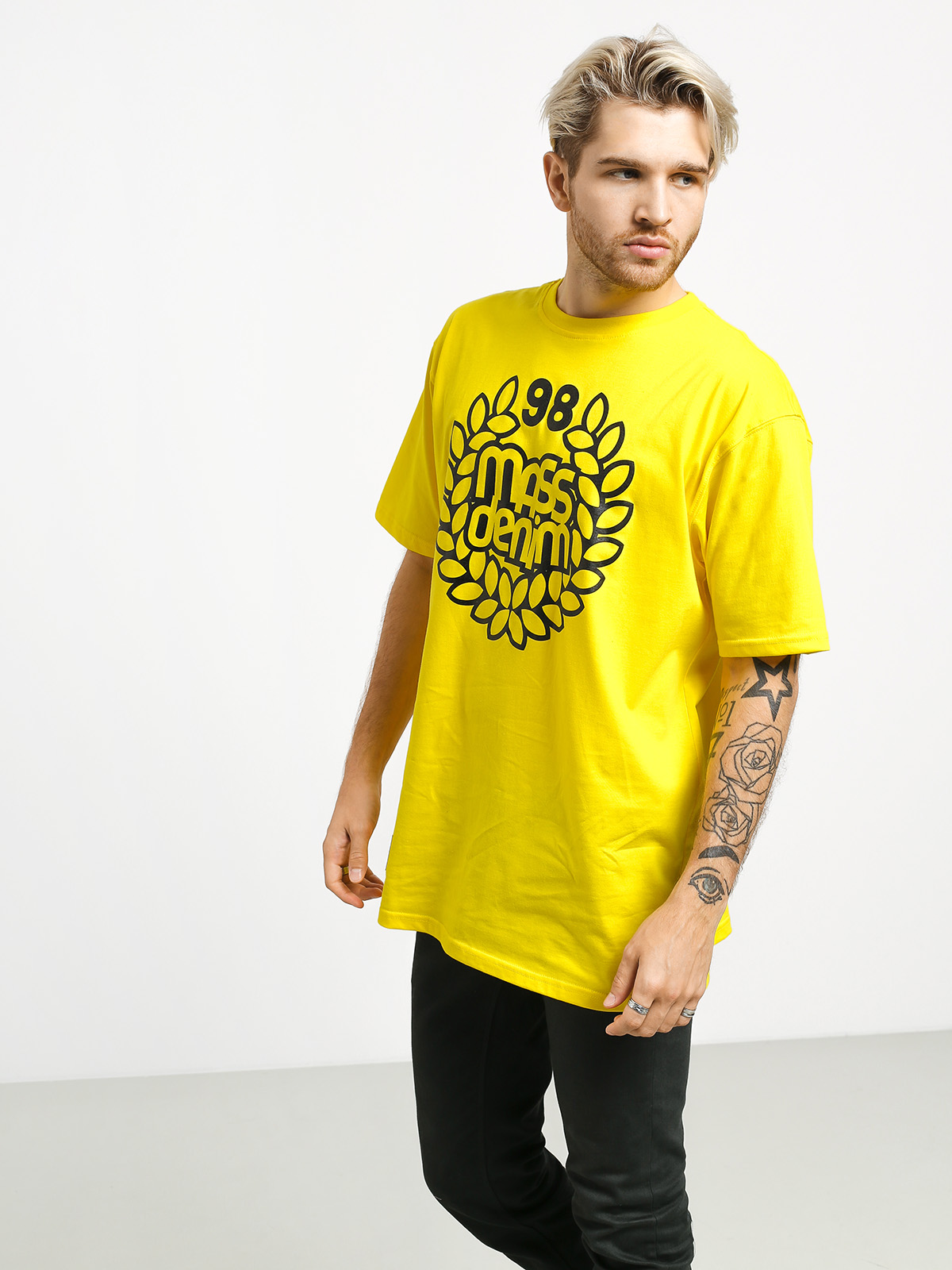 Tričko MassDnm Base (yellow)