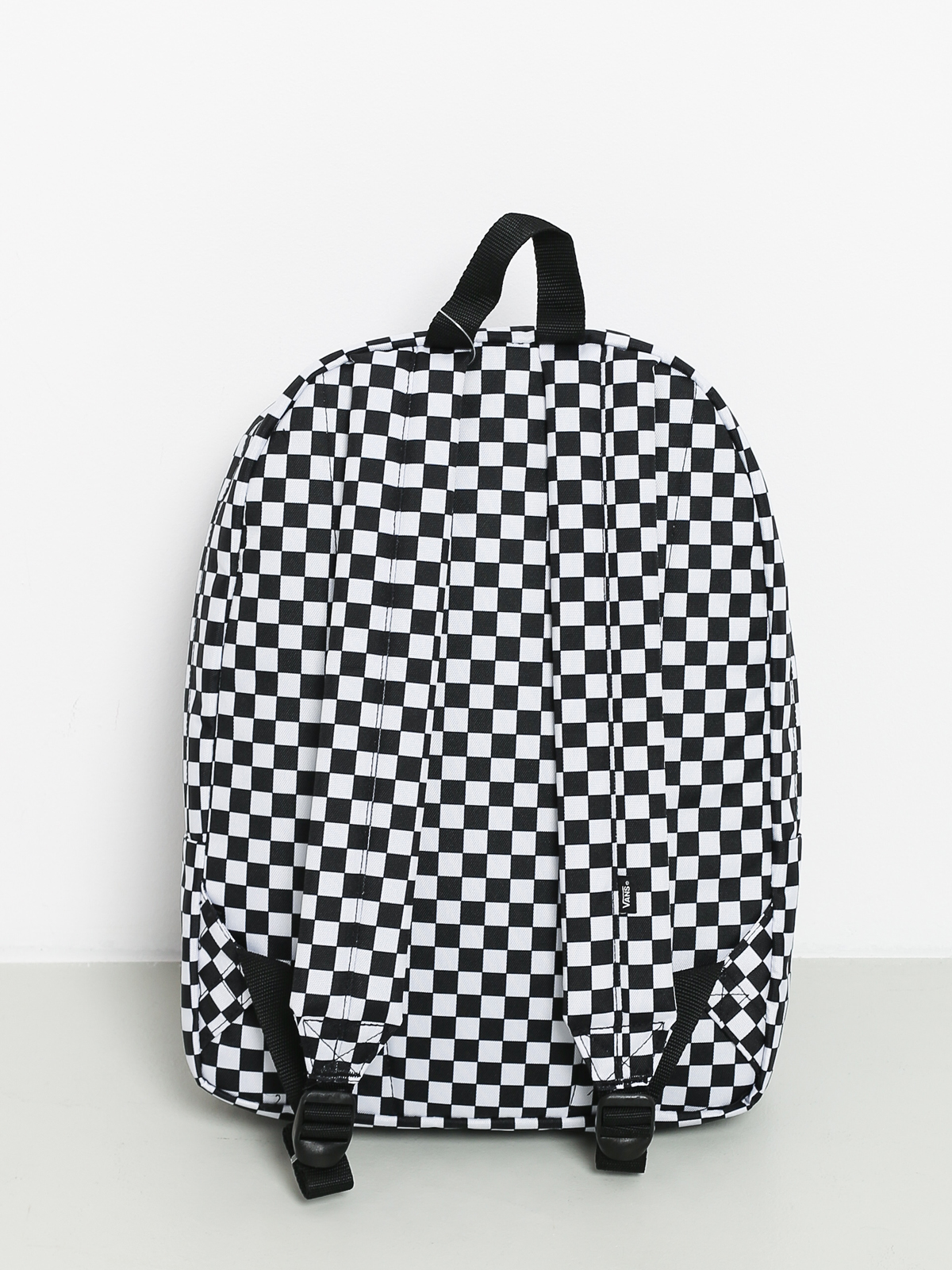 batoh vans old skool iii black white check