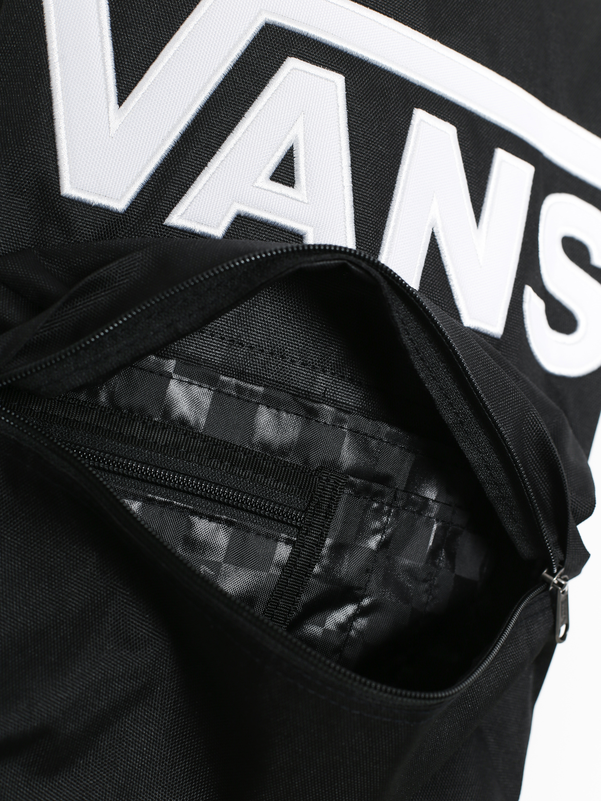 batoh vans old skool iii black white check