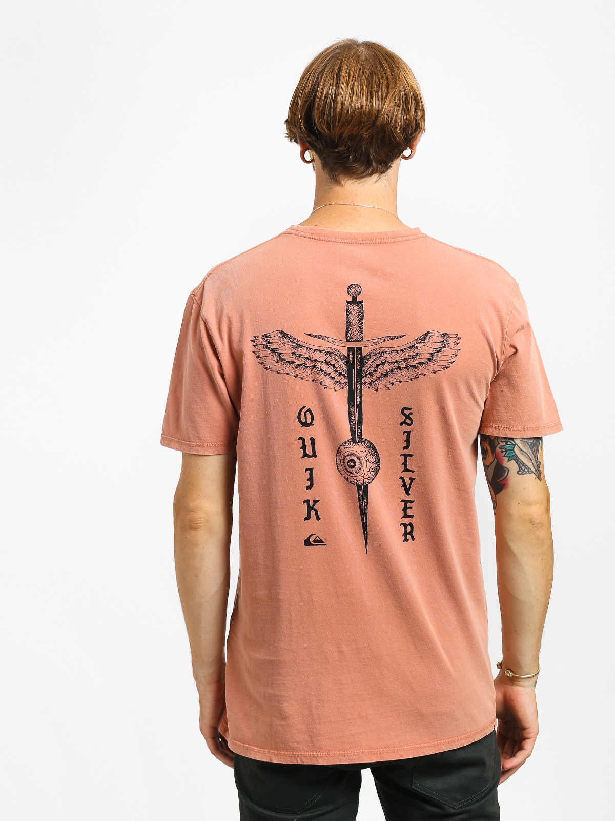 Tričko Quiksilver Flying Eye (rose dawn)