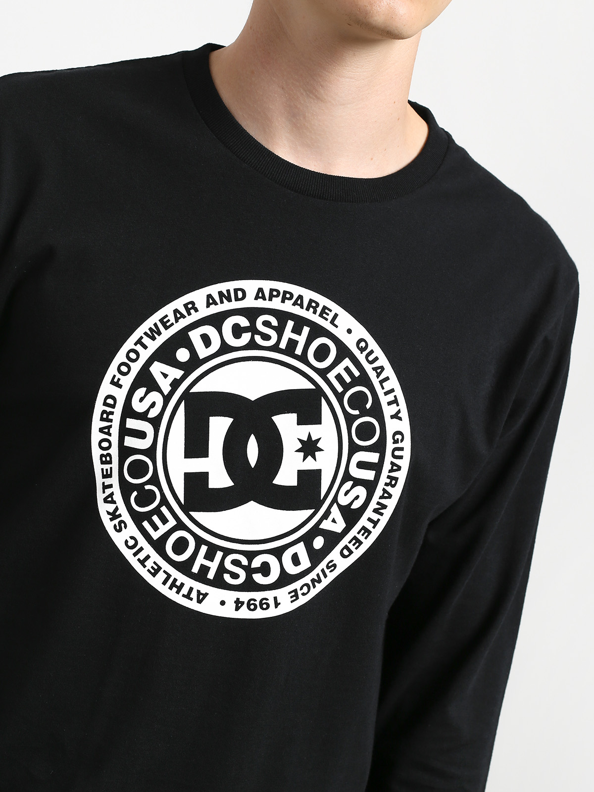 Triko DC Circle Star (black/white)