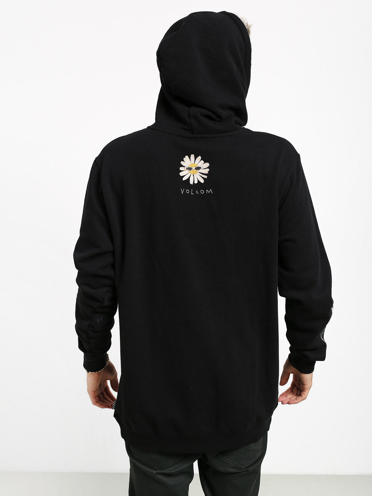 Mikina s kapucí Volcom Reload HD (black)