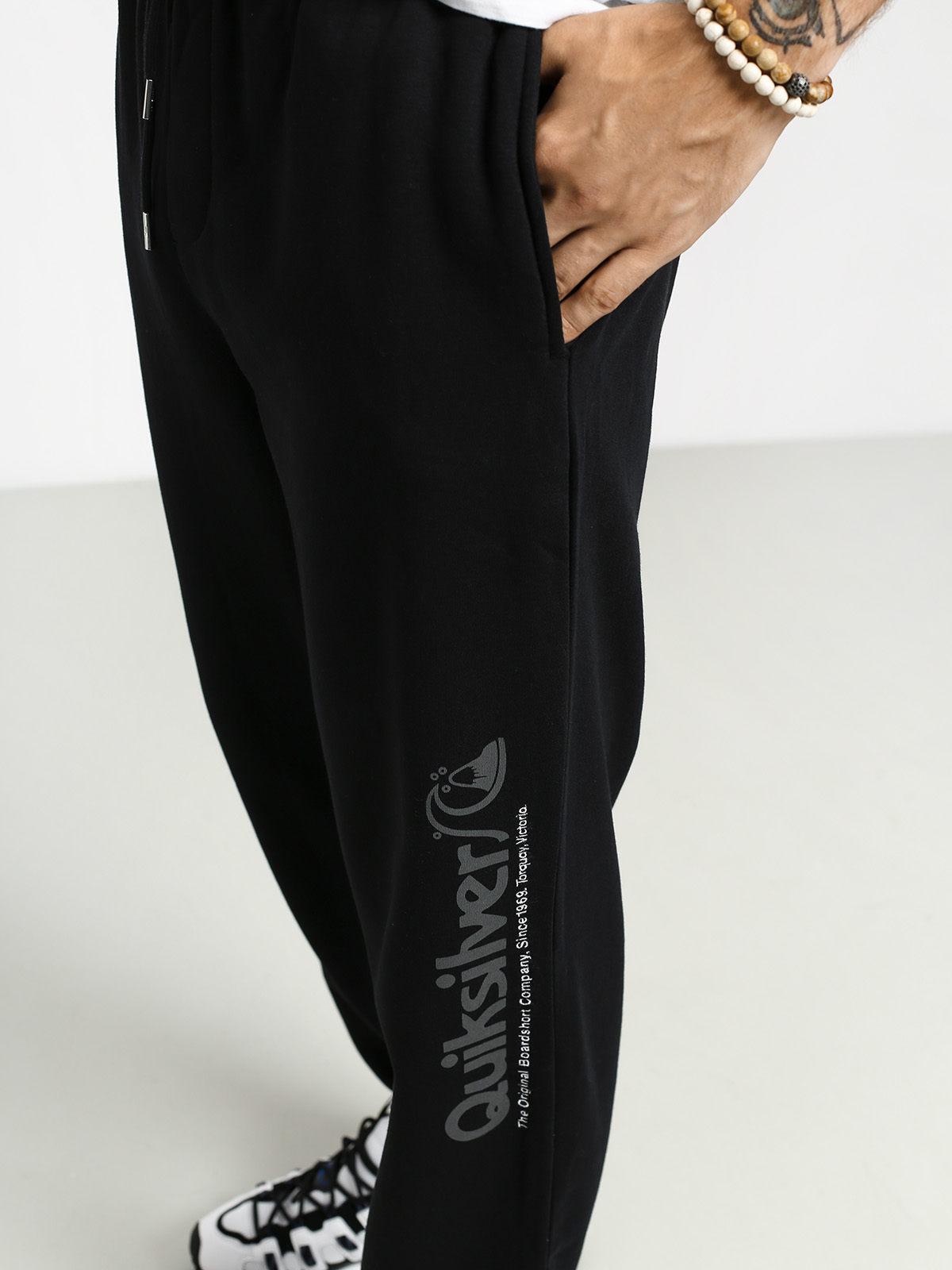 Kalhoty Quiksilver Track Pant Screen (black)