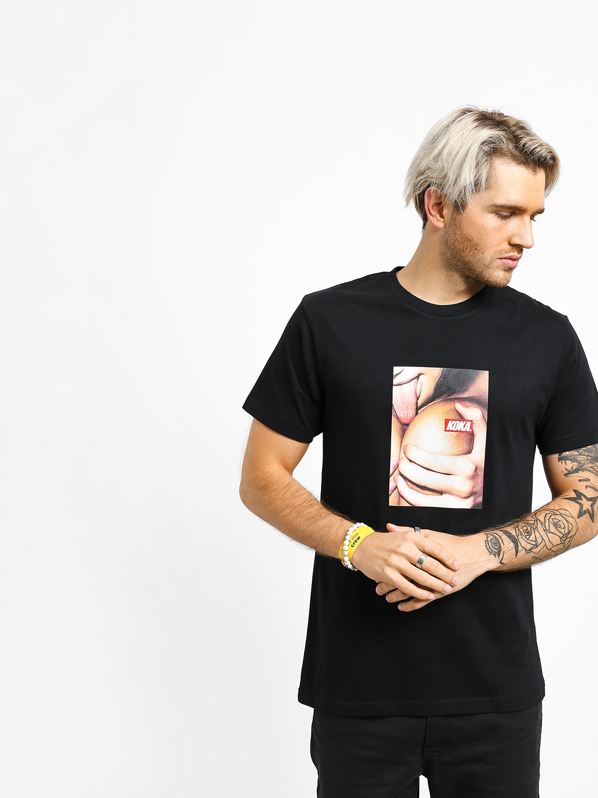 Tričko Koka Lick (black)