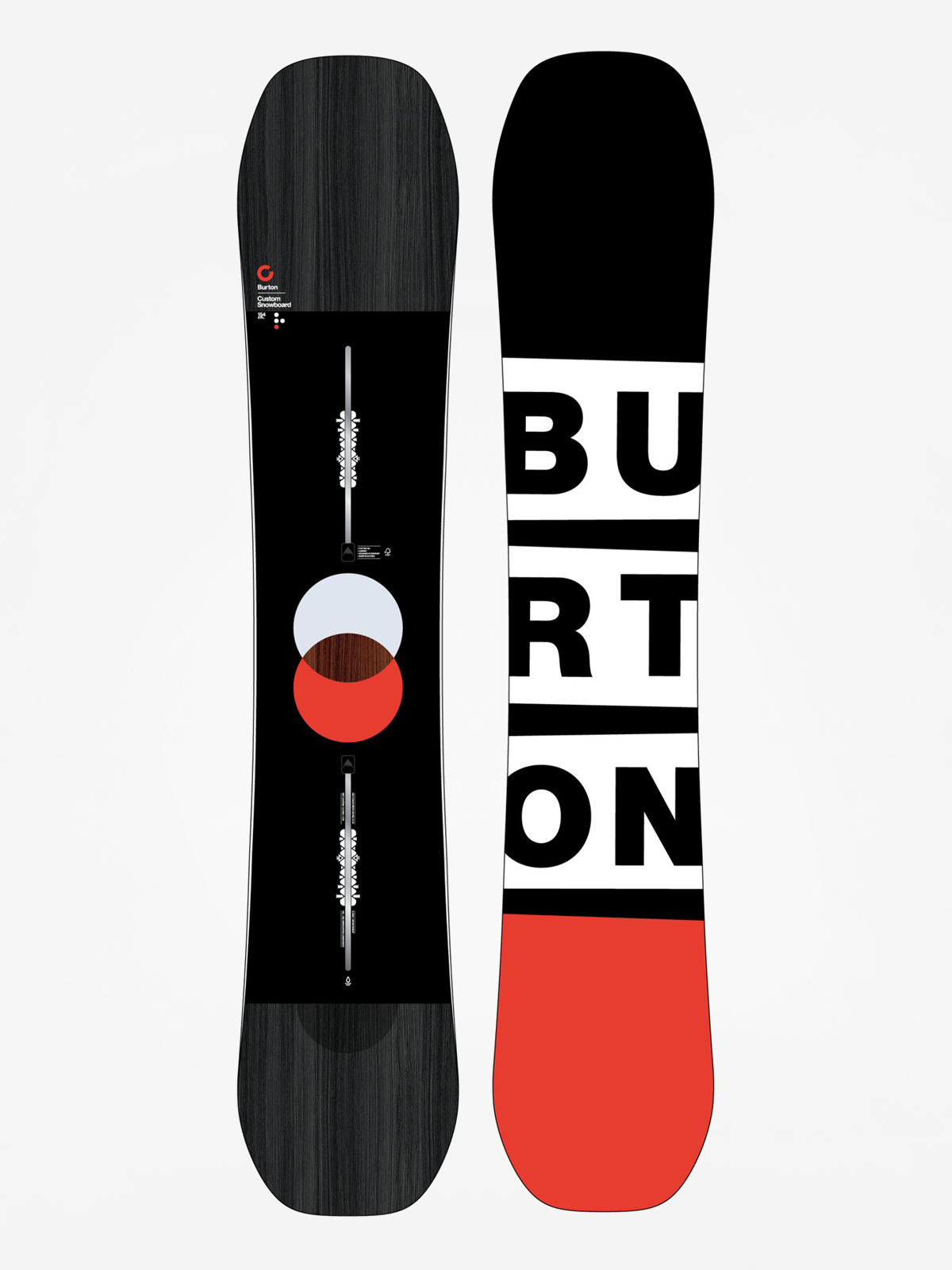 Snowboard Burton Custom - černá (multi)
