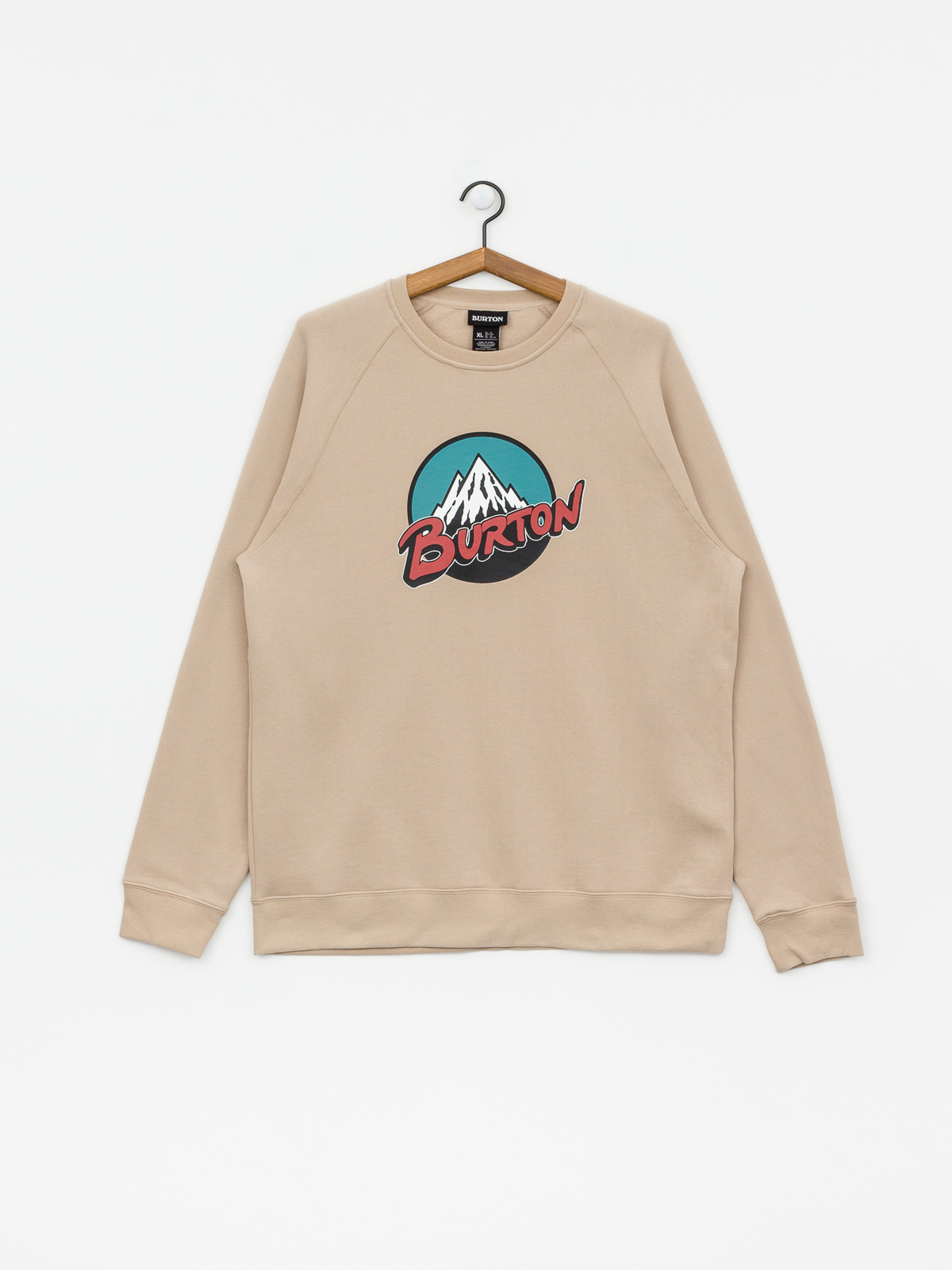 Mikina Burton Retro Mtn Crew (plaza taupe)