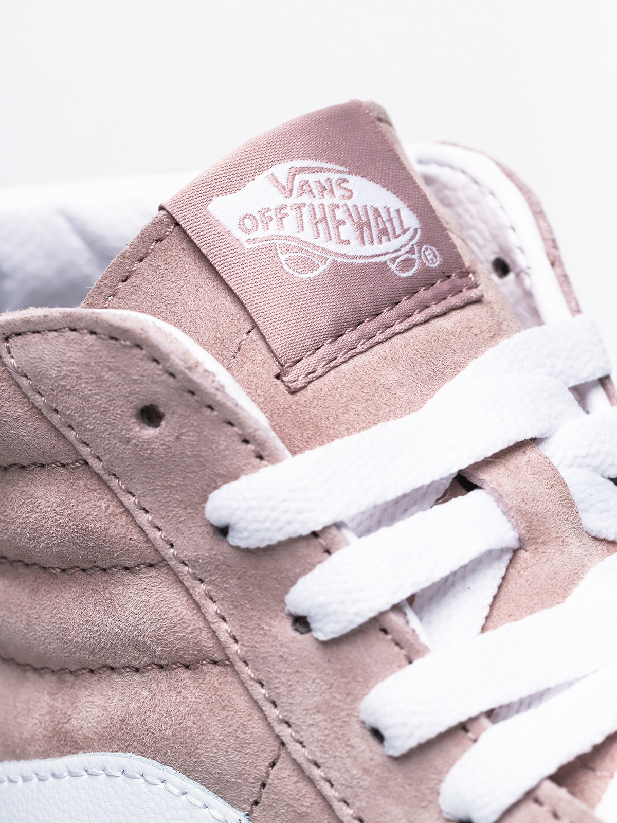 Boty Vans Sk8 Hi (pig suede/shadow gray/true white)