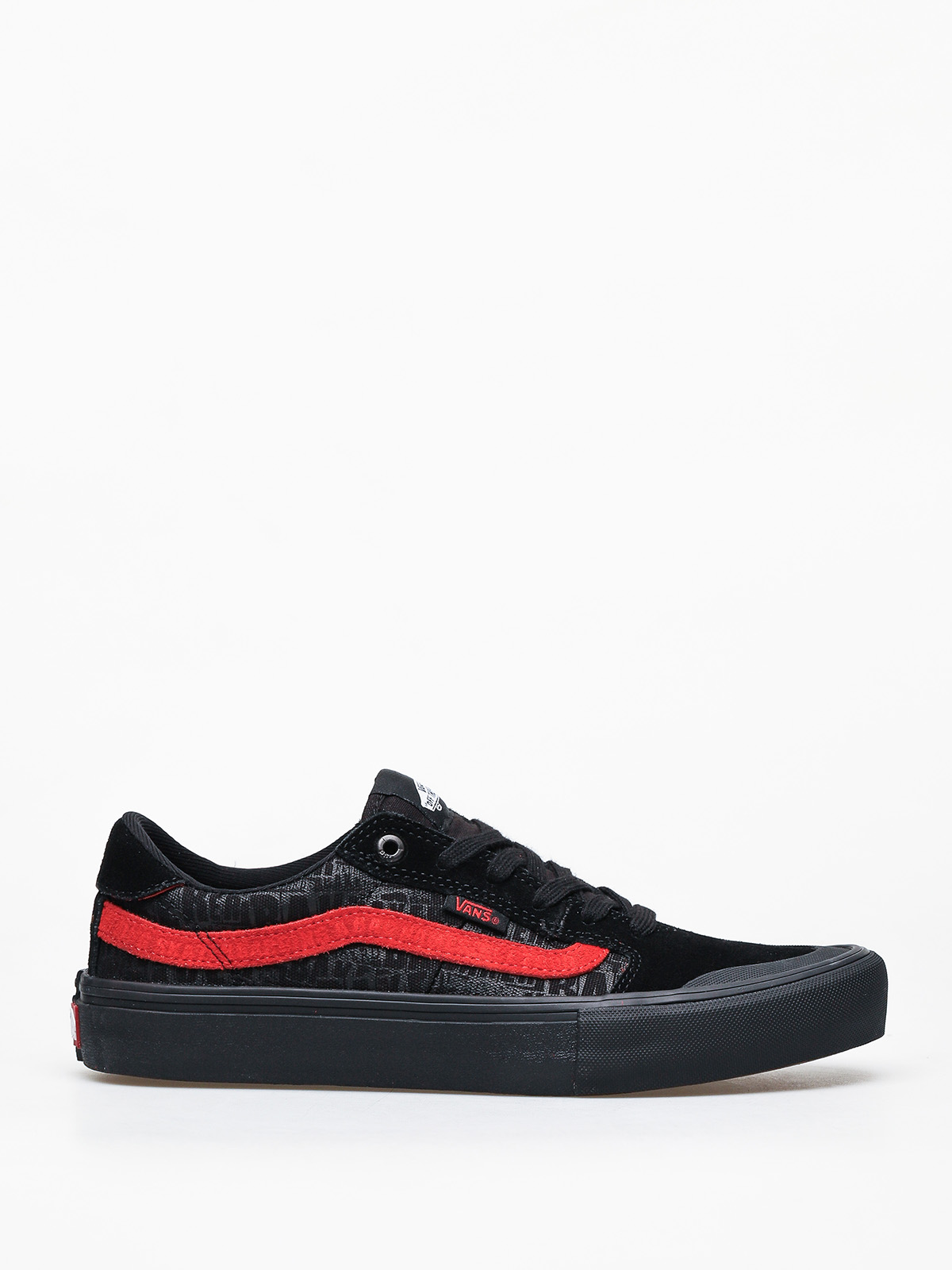 Boty Vans Style 112 Pro (black/black/red)