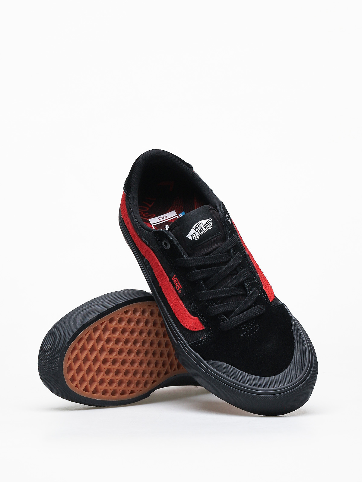 Boty Vans Style 112 Pro (black/black/red)