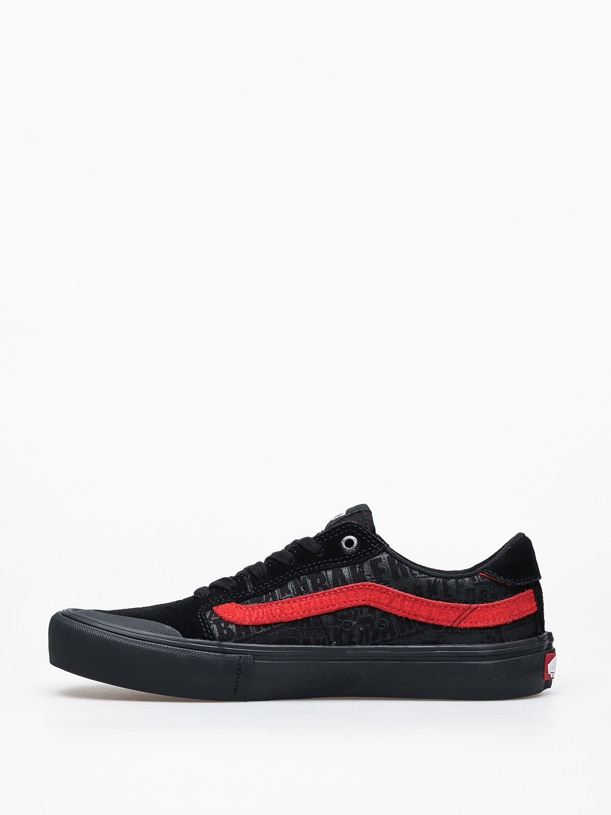 Boty Vans Style 112 Pro (black/black/red)