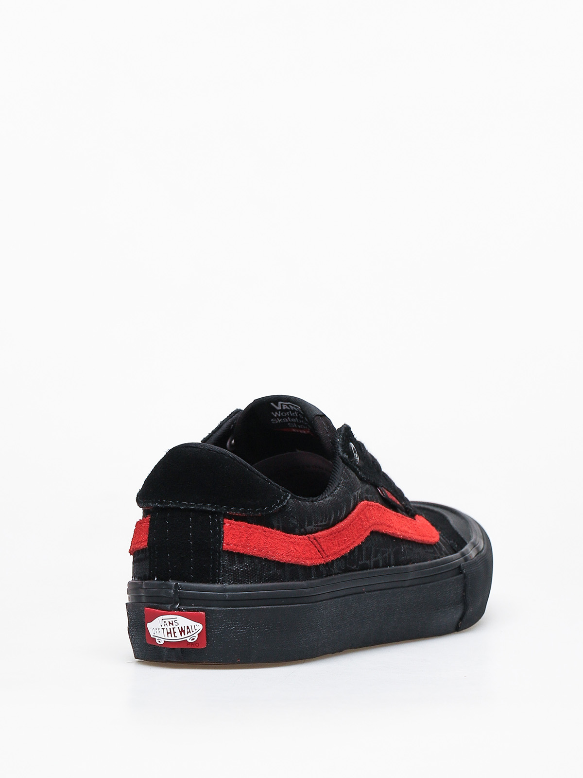 Boty Vans Style 112 Pro (black/black/red)