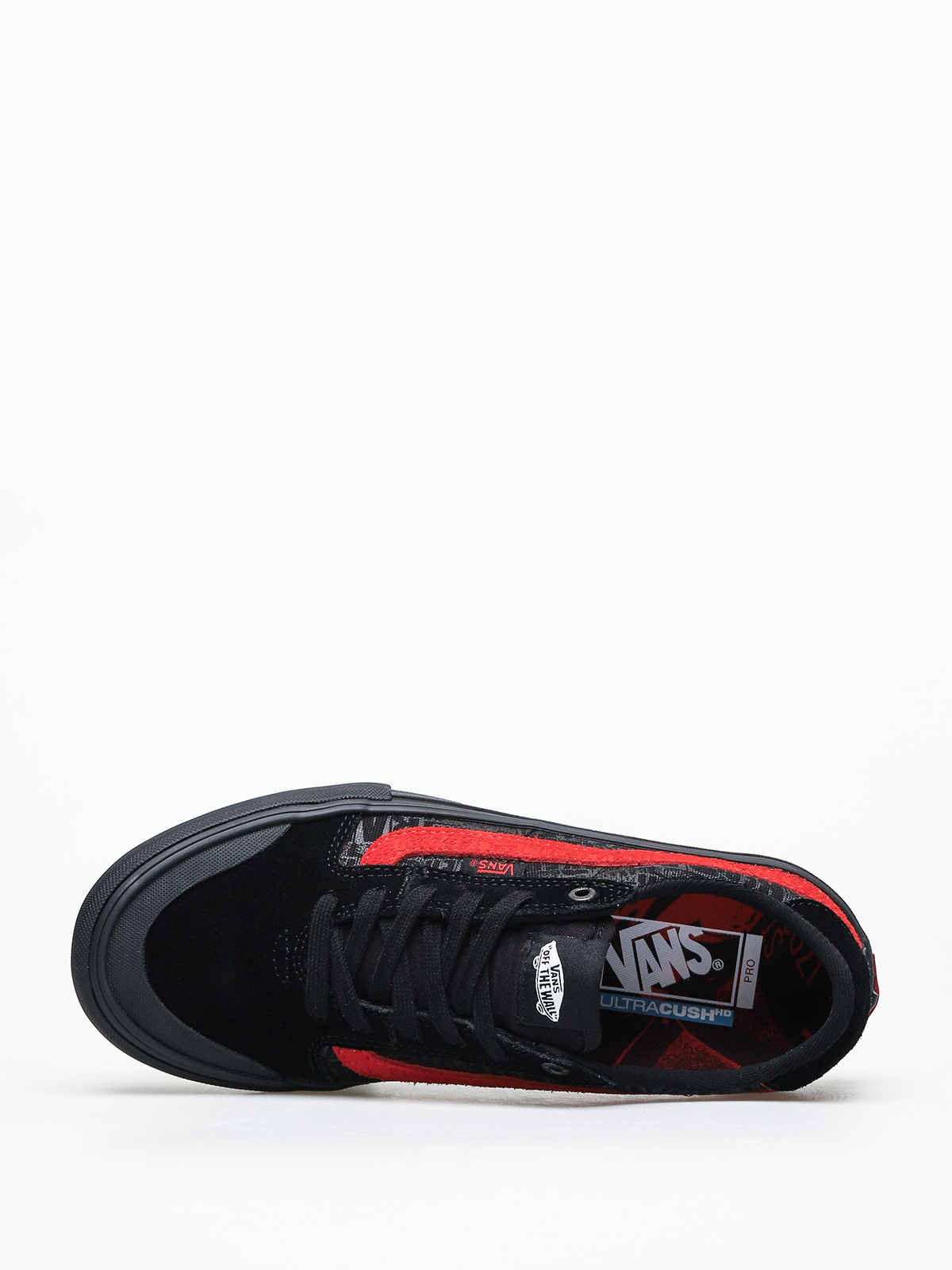 Boty Vans Style 112 Pro (black/black/red)