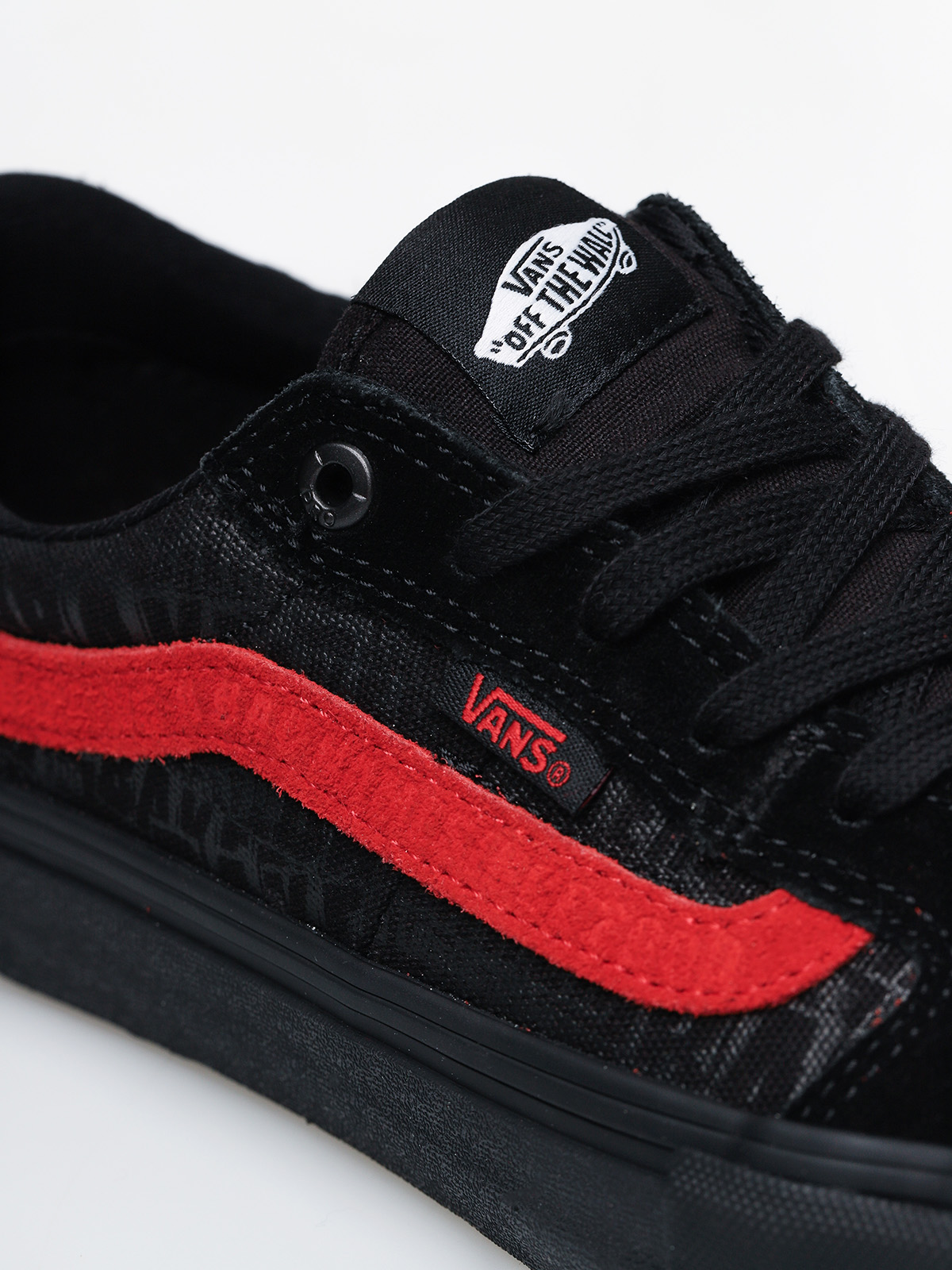 Boty Vans Style 112 Pro (black/black/red)