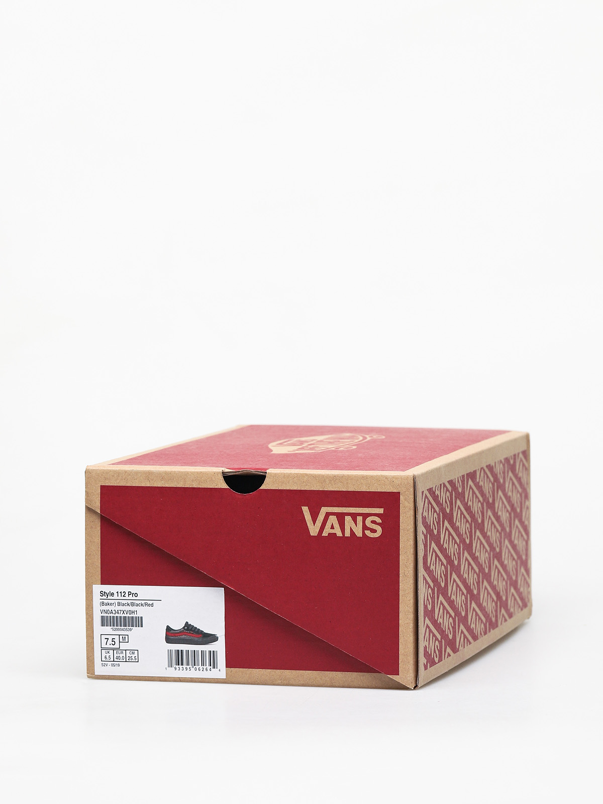 Boty Vans Style 112 Pro (black/black/red)