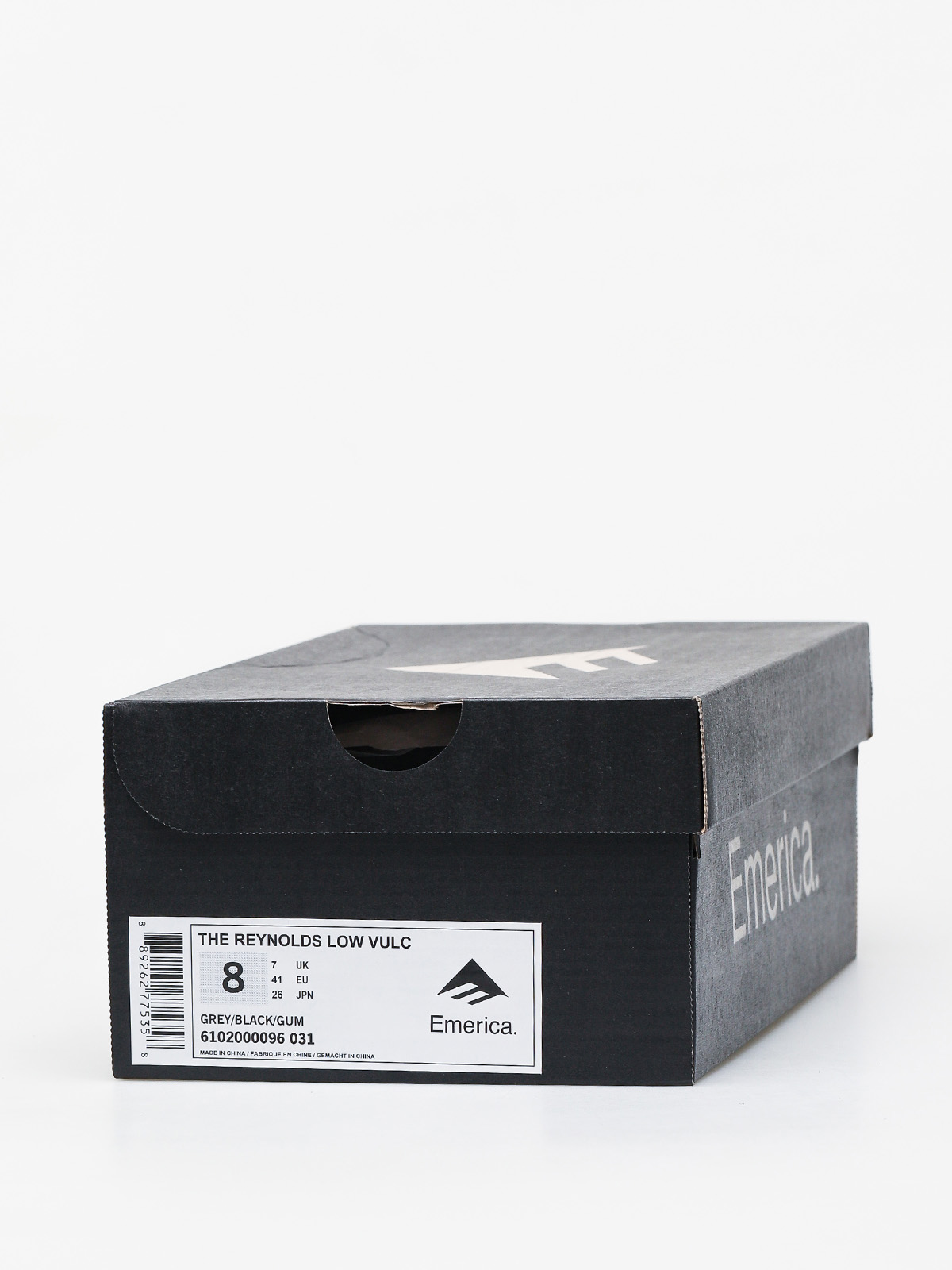 Boty Emerica The Reynolds Low Vulc (grey/black/gum)