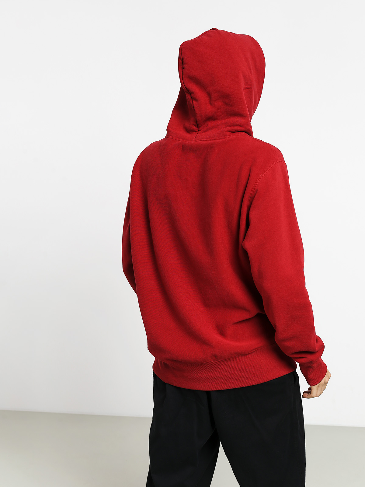 Mikina s kapucí Champion Premium Reverse Weave Hooded Big Logo HD (rdd)