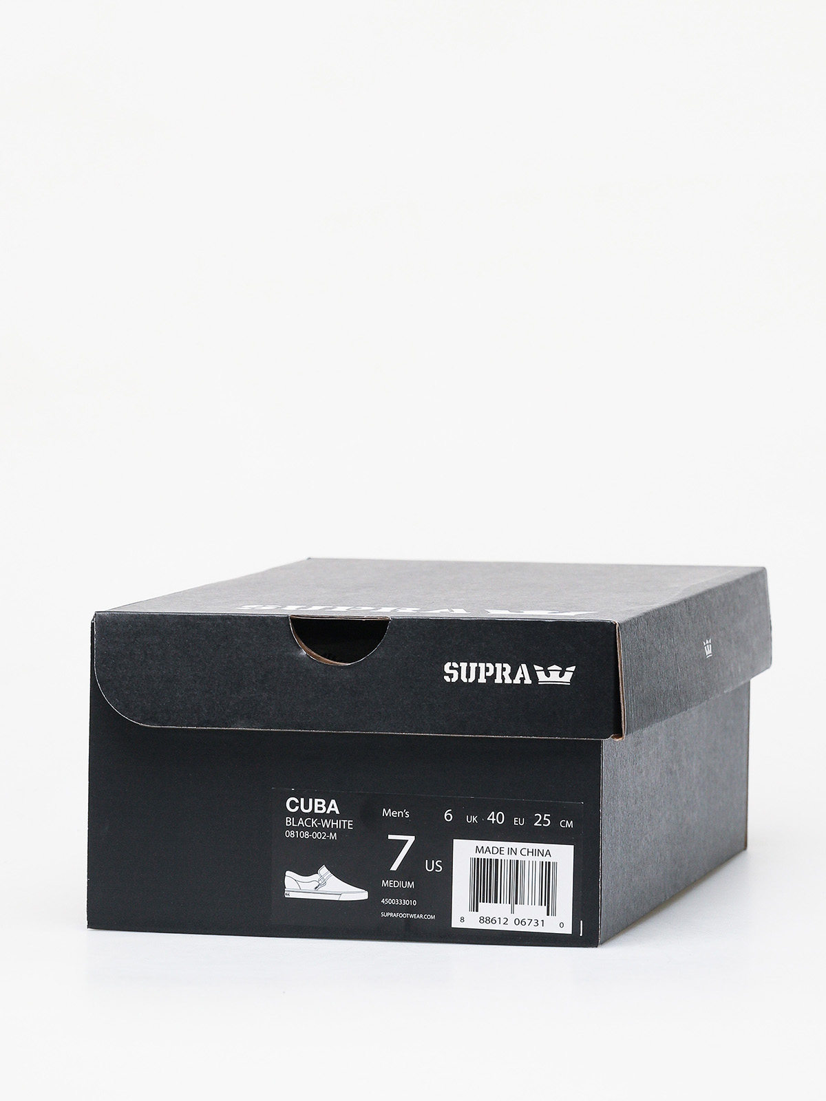 Boty Supra Cuba (blk)