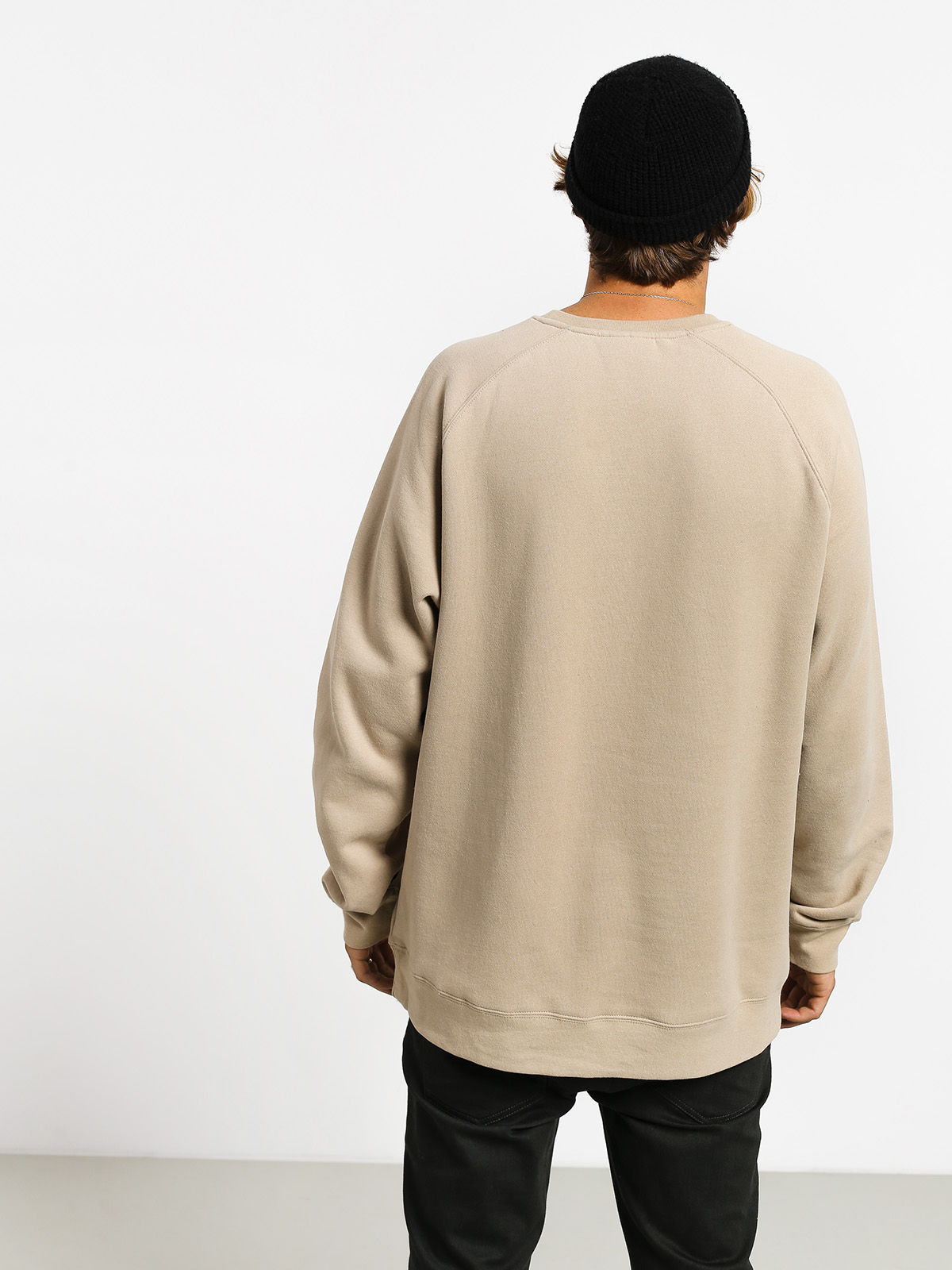 Mikina Burton Retro Mtn Crew (plaza taupe)