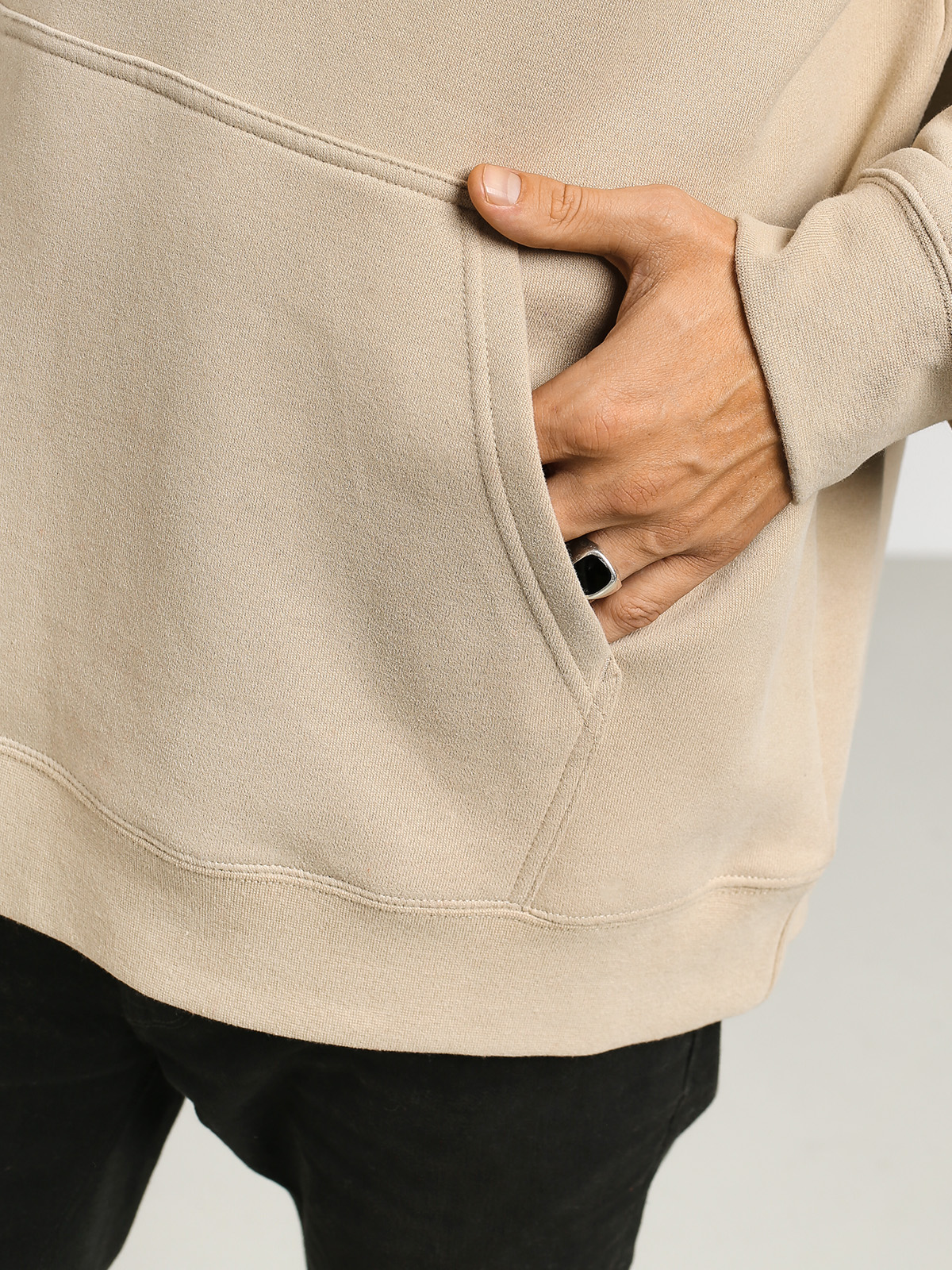 Mikina s kapucí Burton Lorid HD (plaza taupe)