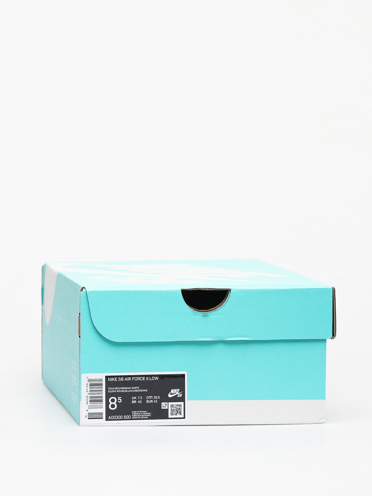 Boty Nike SB Air Force II Low (team red/obsidian white summit white)