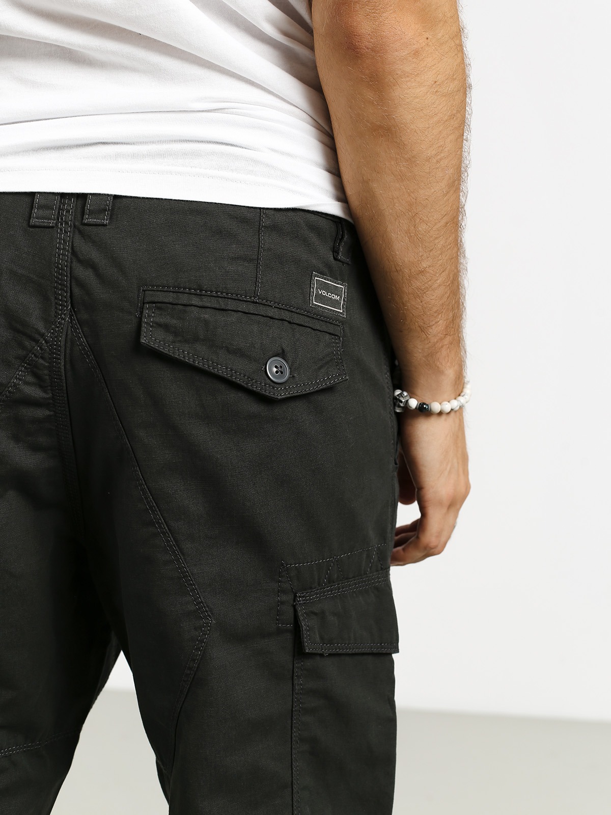 Kalhoty Volcom Miter II Cargo (vintage black)