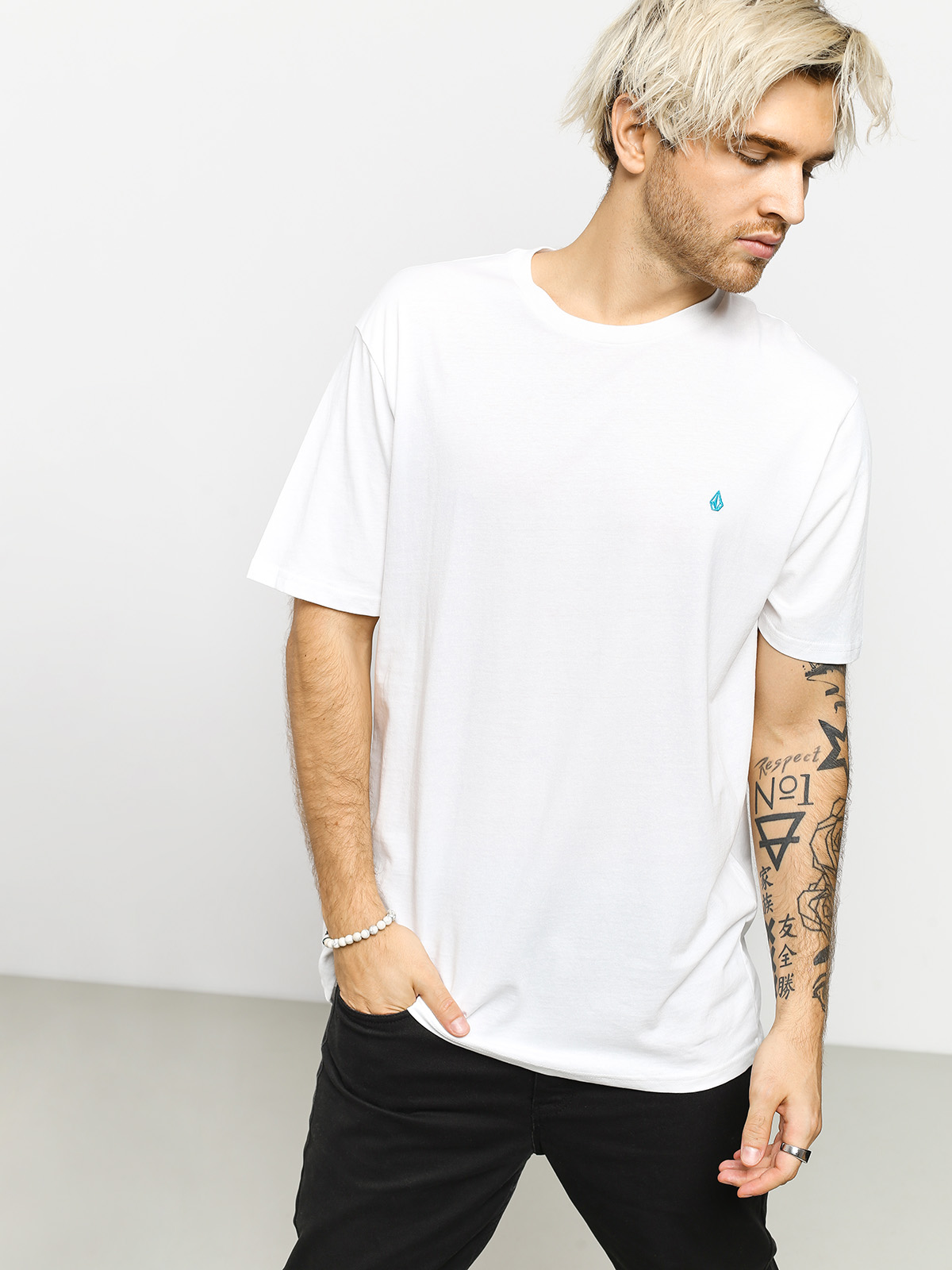 Tričko Volcom Stone Blank Bsc (white)