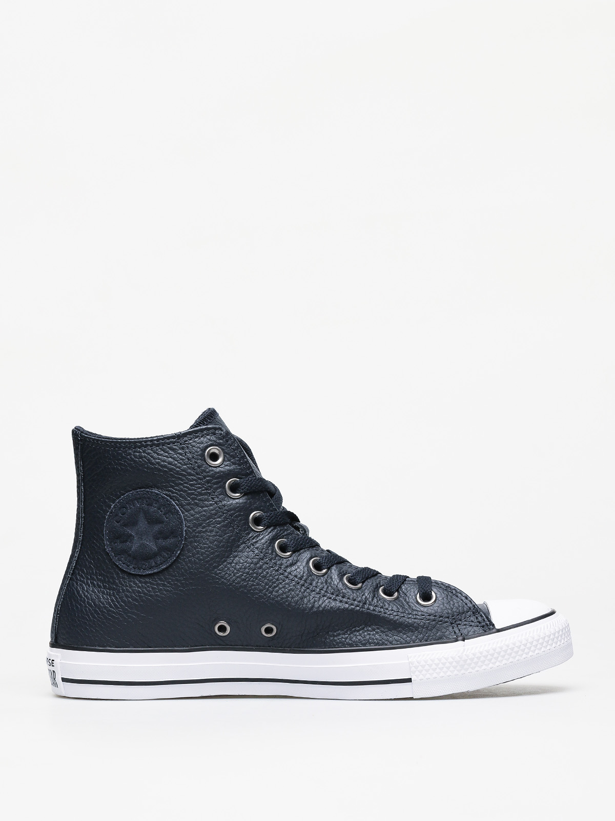 Tenisky Converse Chuck Taylor All Star Hi Leather (dark obsidian/white/black)