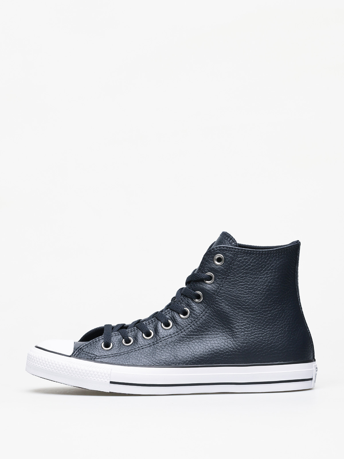 Tenisky Converse Chuck Taylor All Star Hi Leather (dark obsidian/white/black)