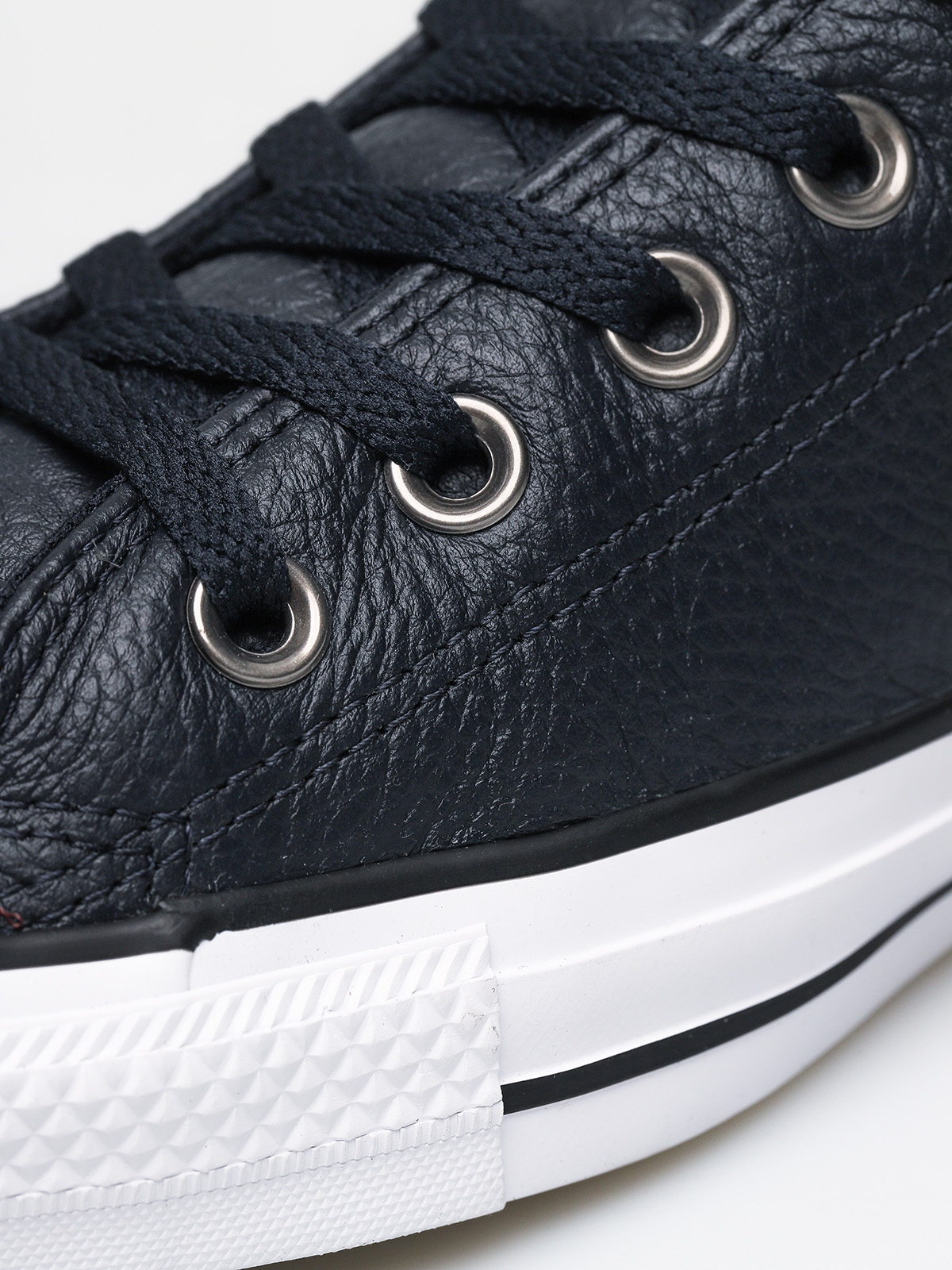 Tenisky Converse Chuck Taylor All Star Hi Leather (dark obsidian/white/black)