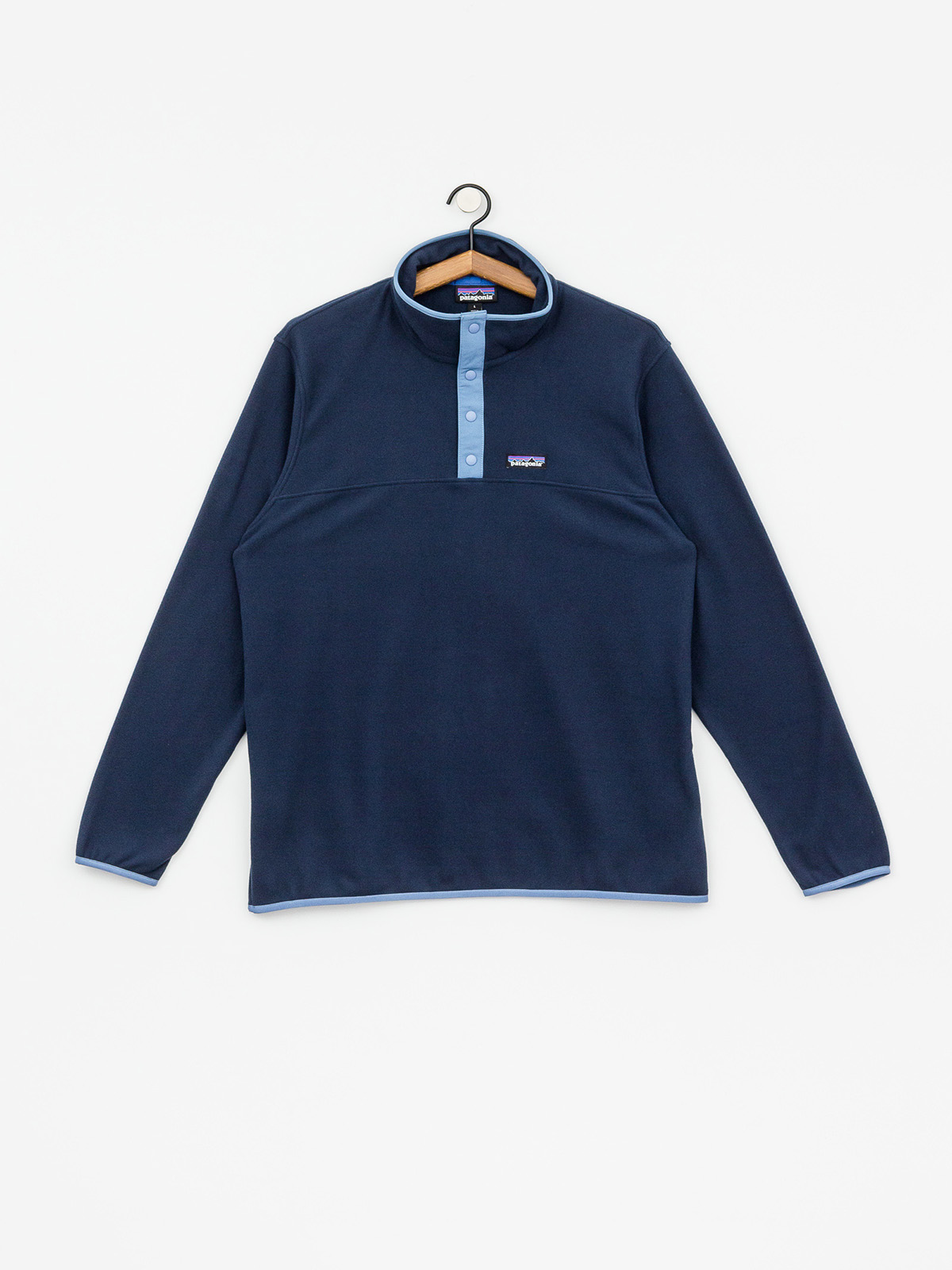 Pánský Fleecová mikina Patagonia Micro D Snap T (new navy)