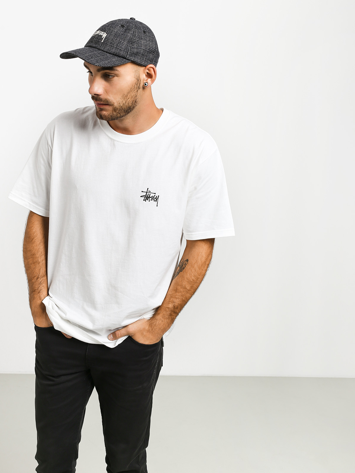 Tričko Stussy Basic (white)