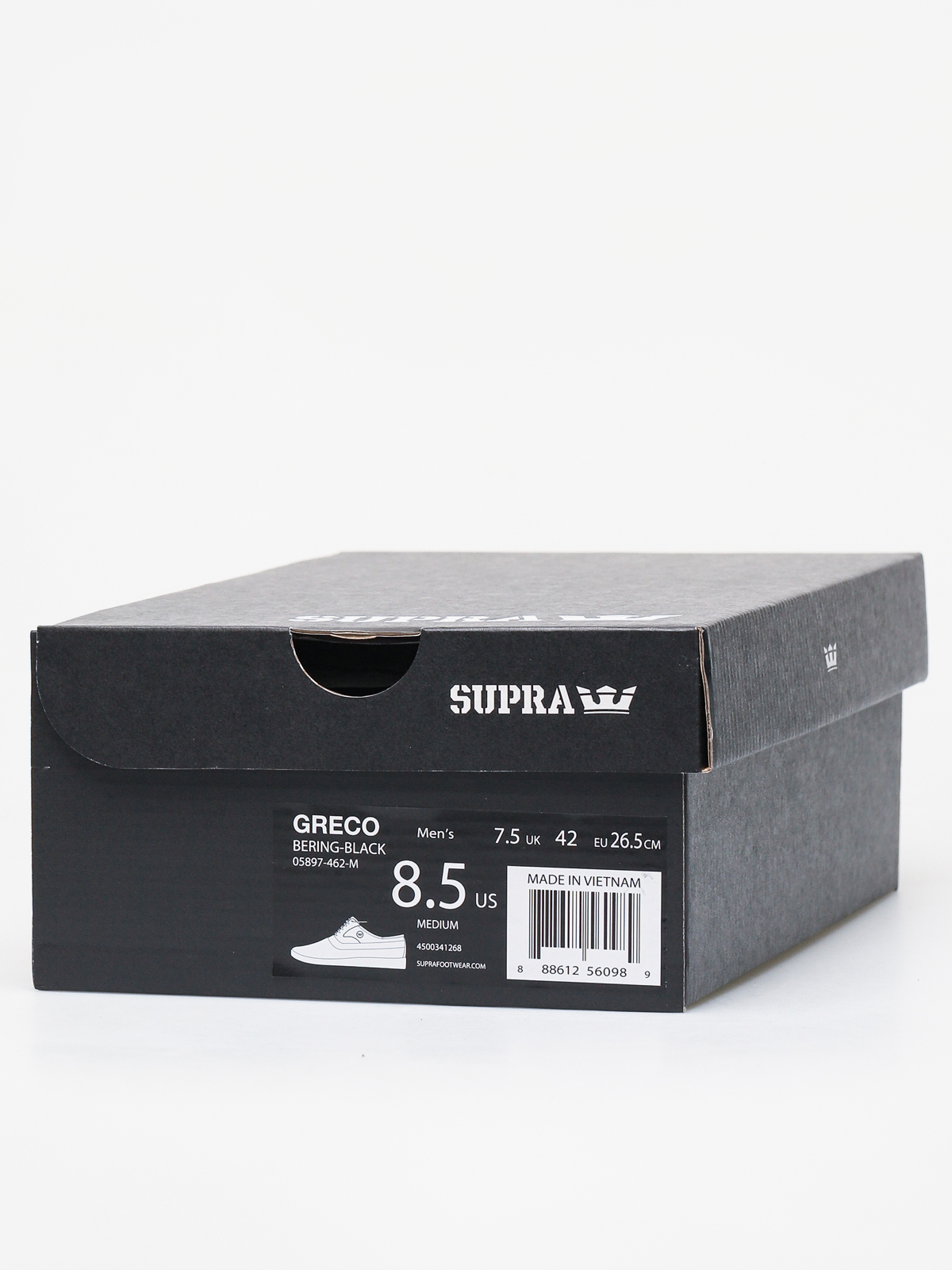 Boty Supra Greco (bering black)