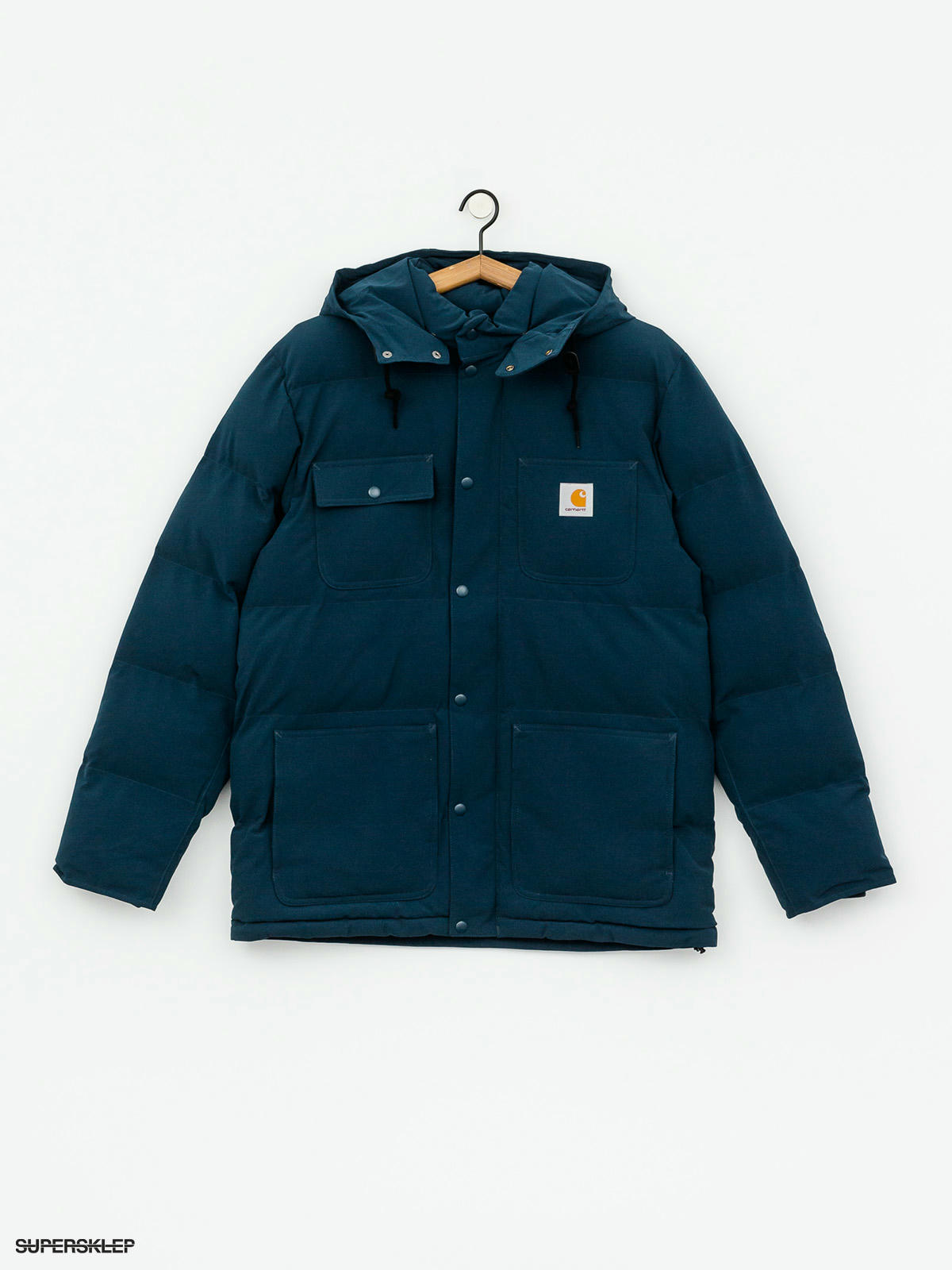 carhartt alpine coat duck blue