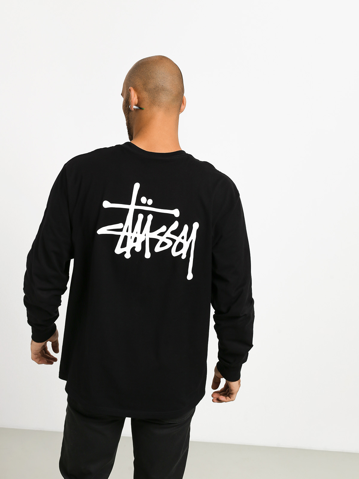 Triko Stussy Basic (black)