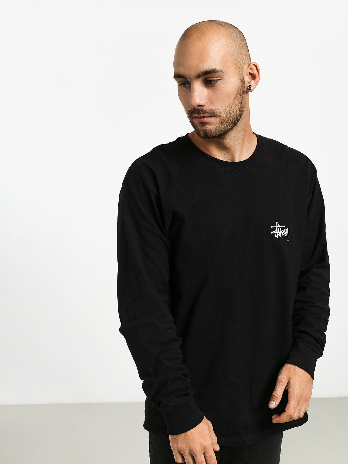Triko Stussy Basic (black)