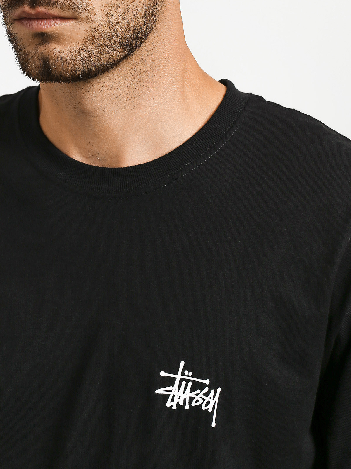 Triko Stussy Basic (black)