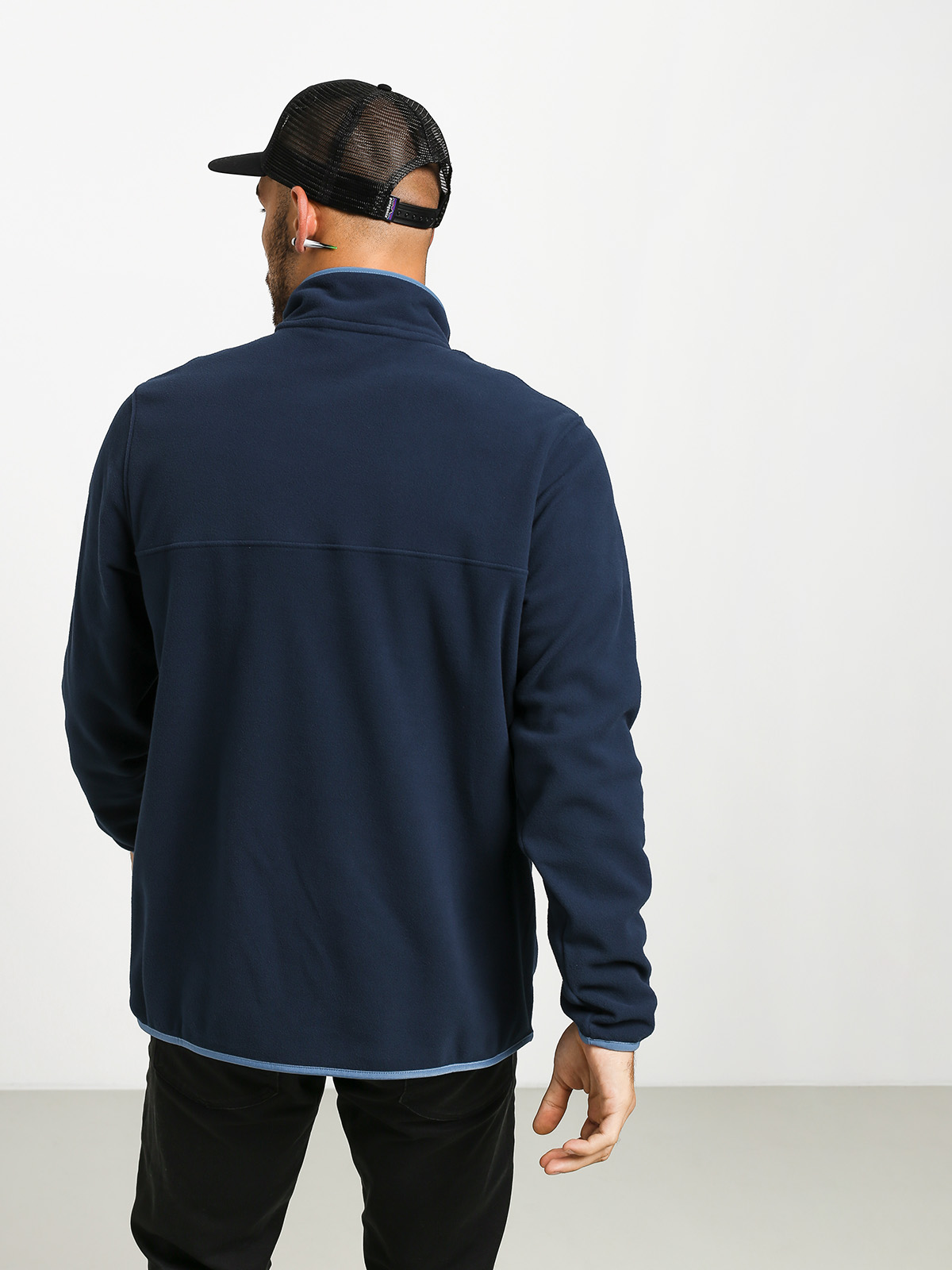 Pánský Fleecová mikina Patagonia Micro D Snap T (new navy)