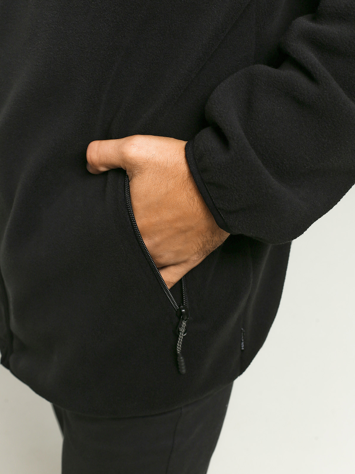 Mikina Volcom Atavic Zip (black)