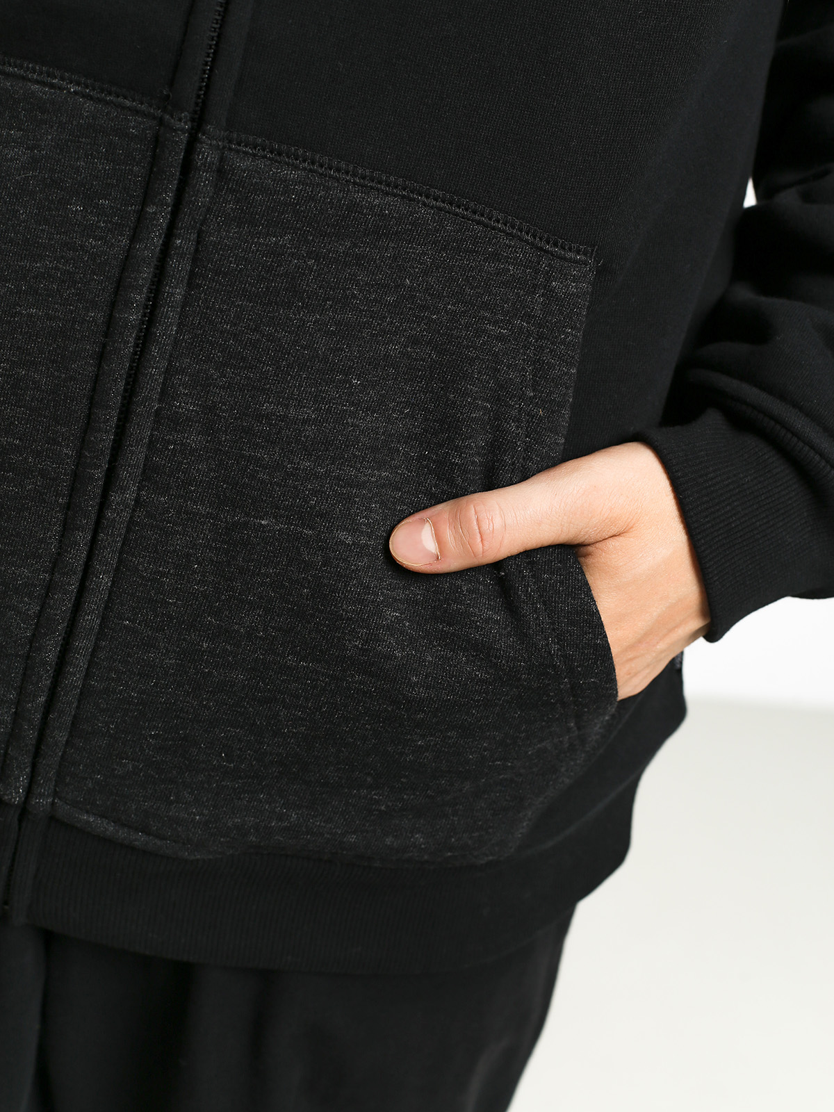 Mikina Volcom Sngl Stn Lined (black)