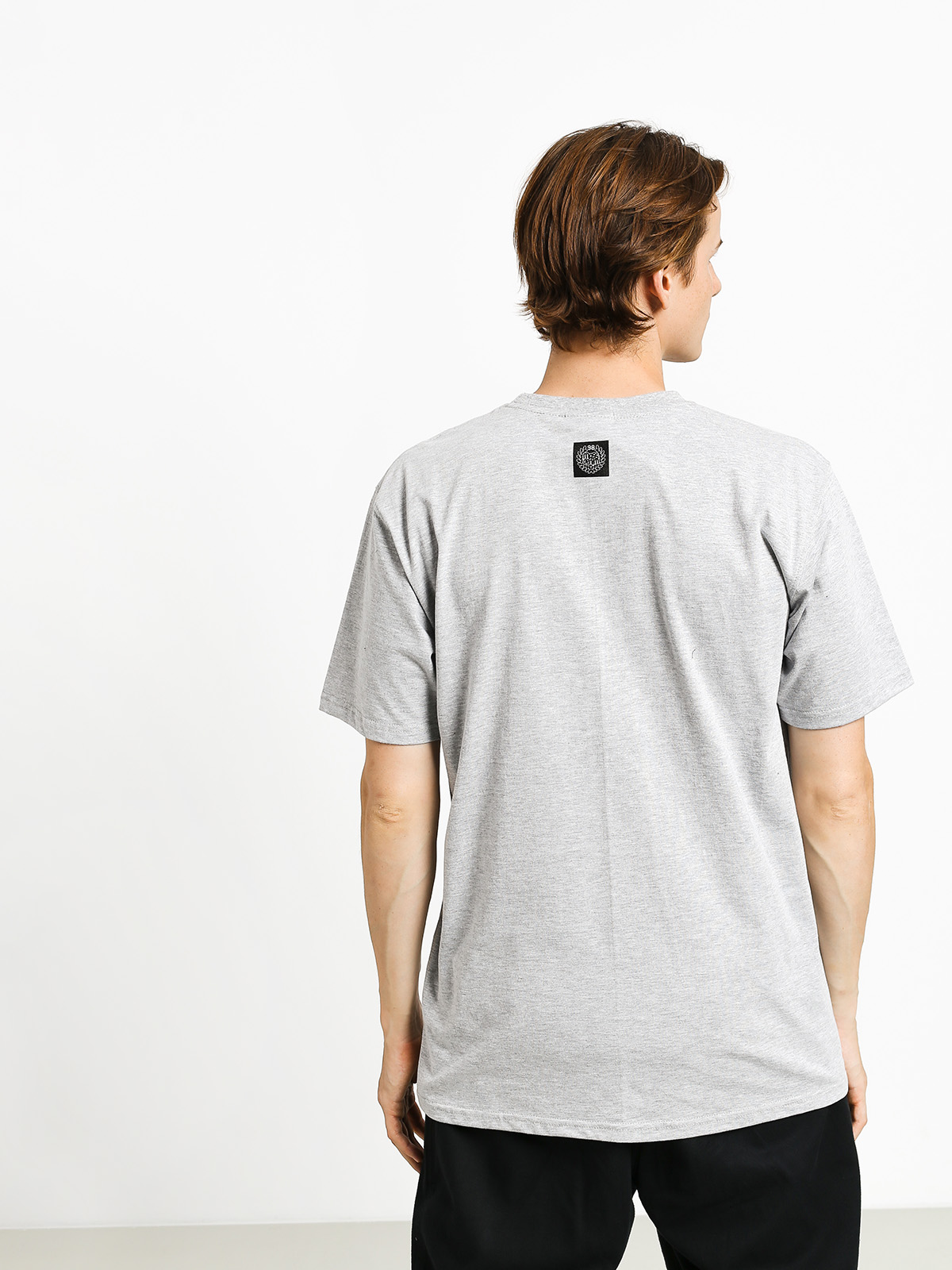 Tričko MassDnm Base Small Logo (light heather grey)