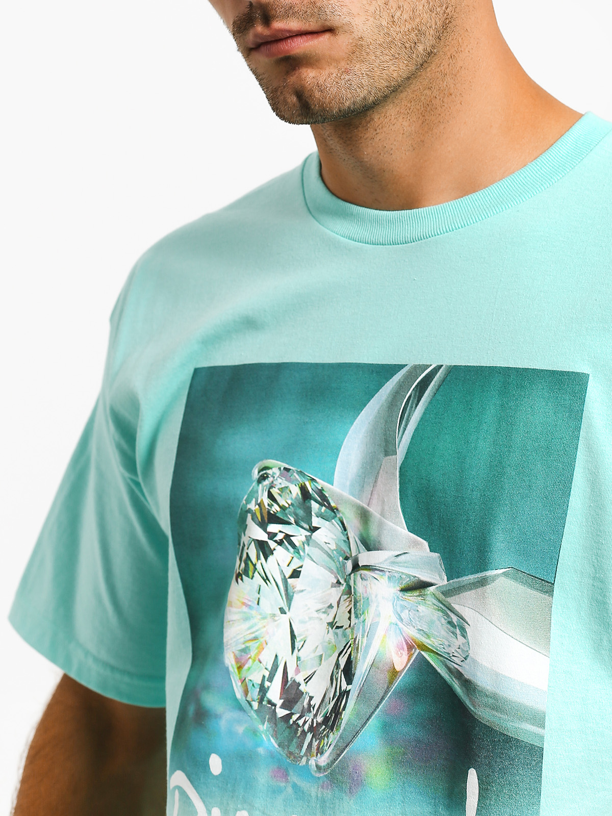 Tričko Diamond Supply Co. Shimmer (diamond blue)