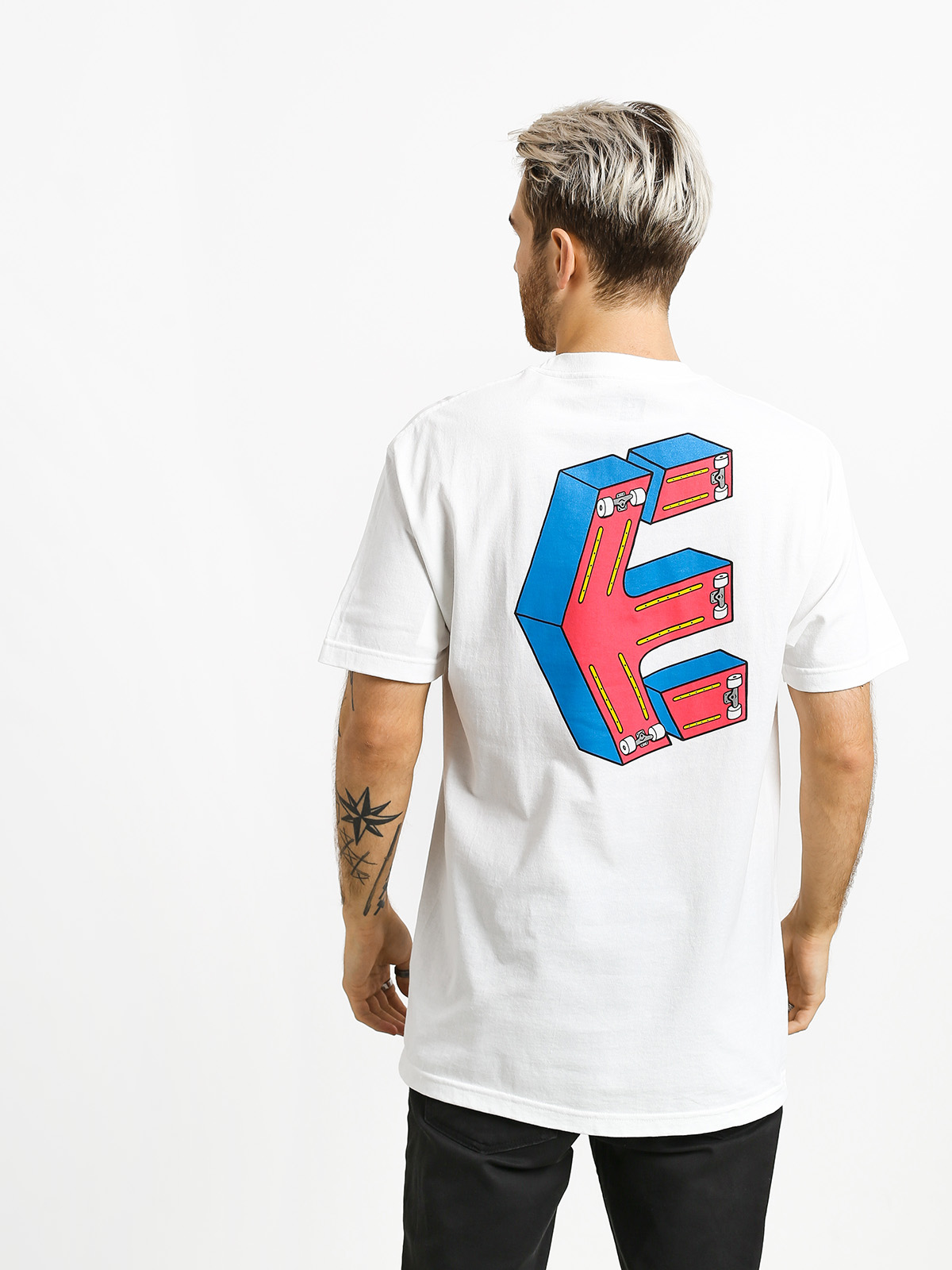 Tričko Etnies Phil Morgan Crazee Skate (white)